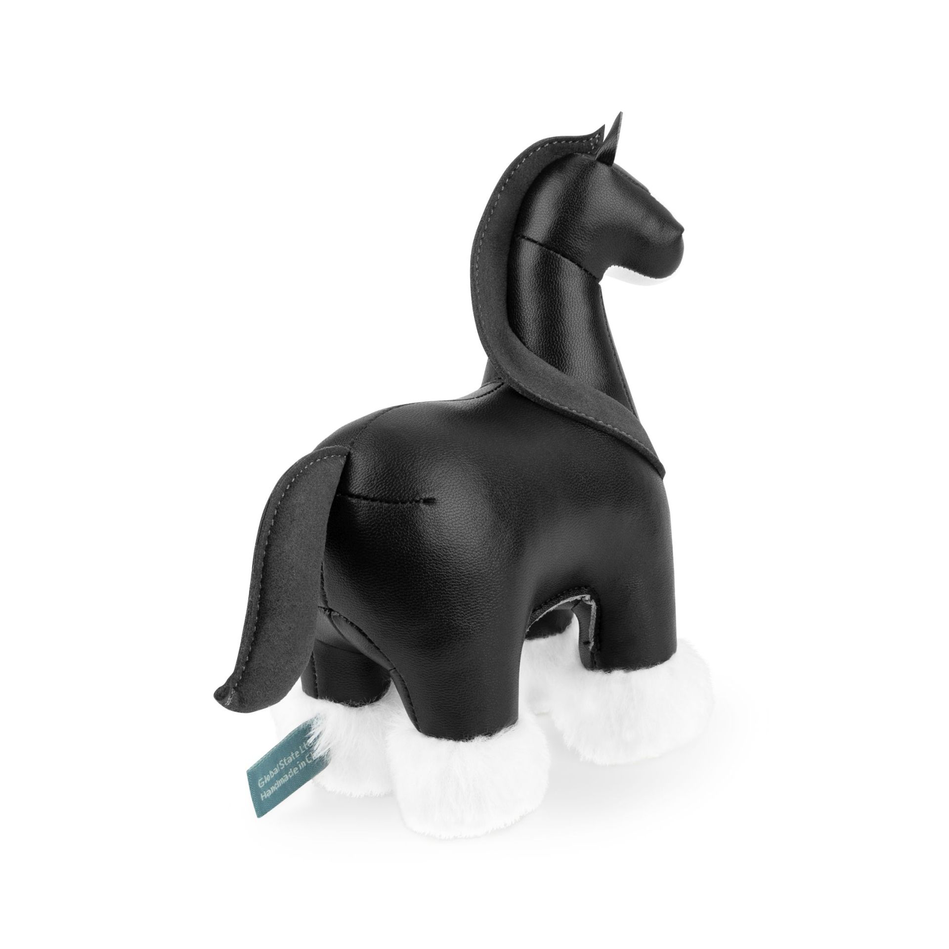 Presse-papiers cheval Shire noir/gris foncé Züny