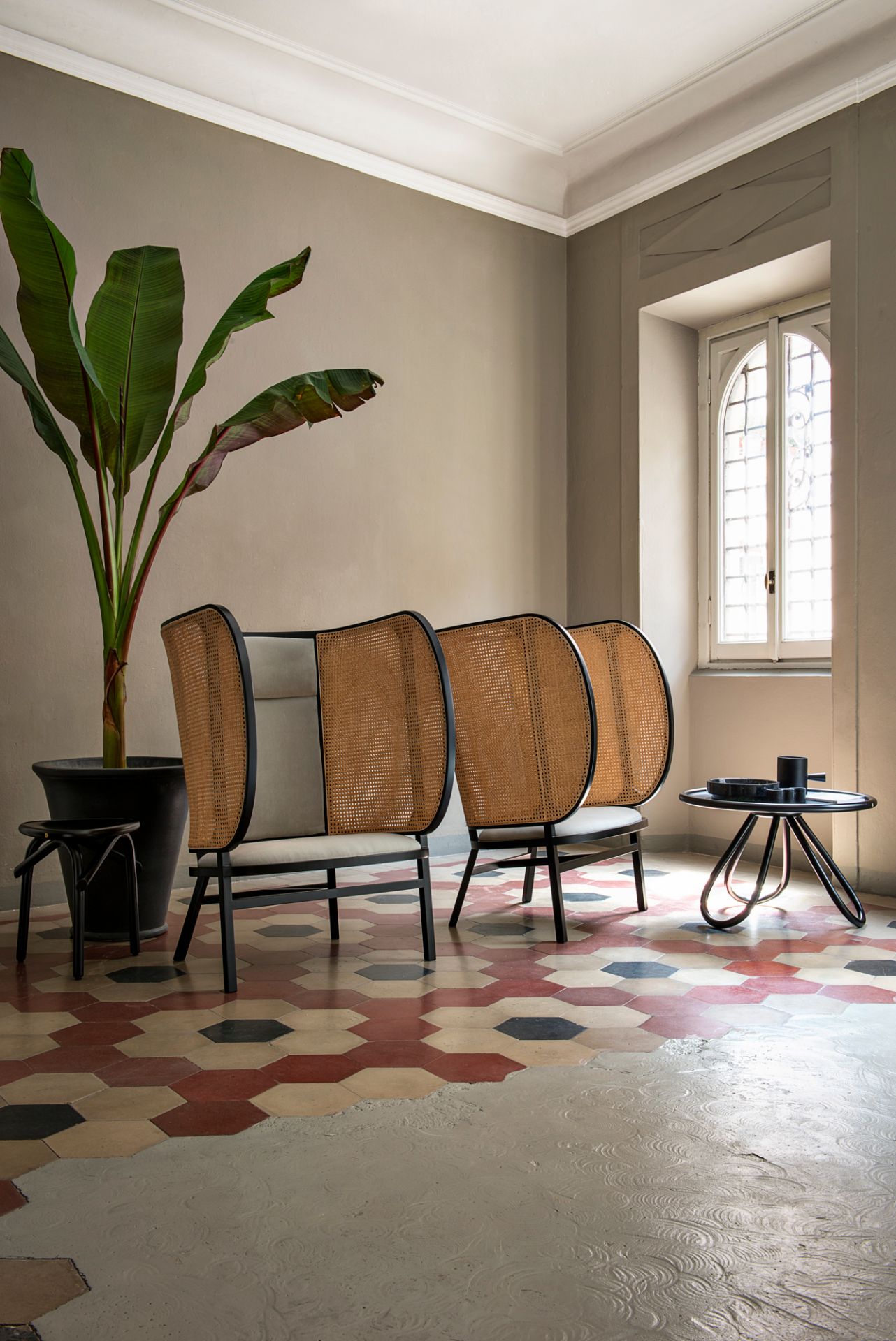 Arch table de salon laqué Wiener GTV Design