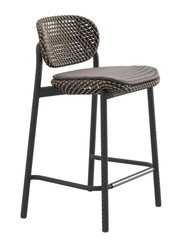 ROII Outdoor Tabouret de bar hauteur comptoir DEDON