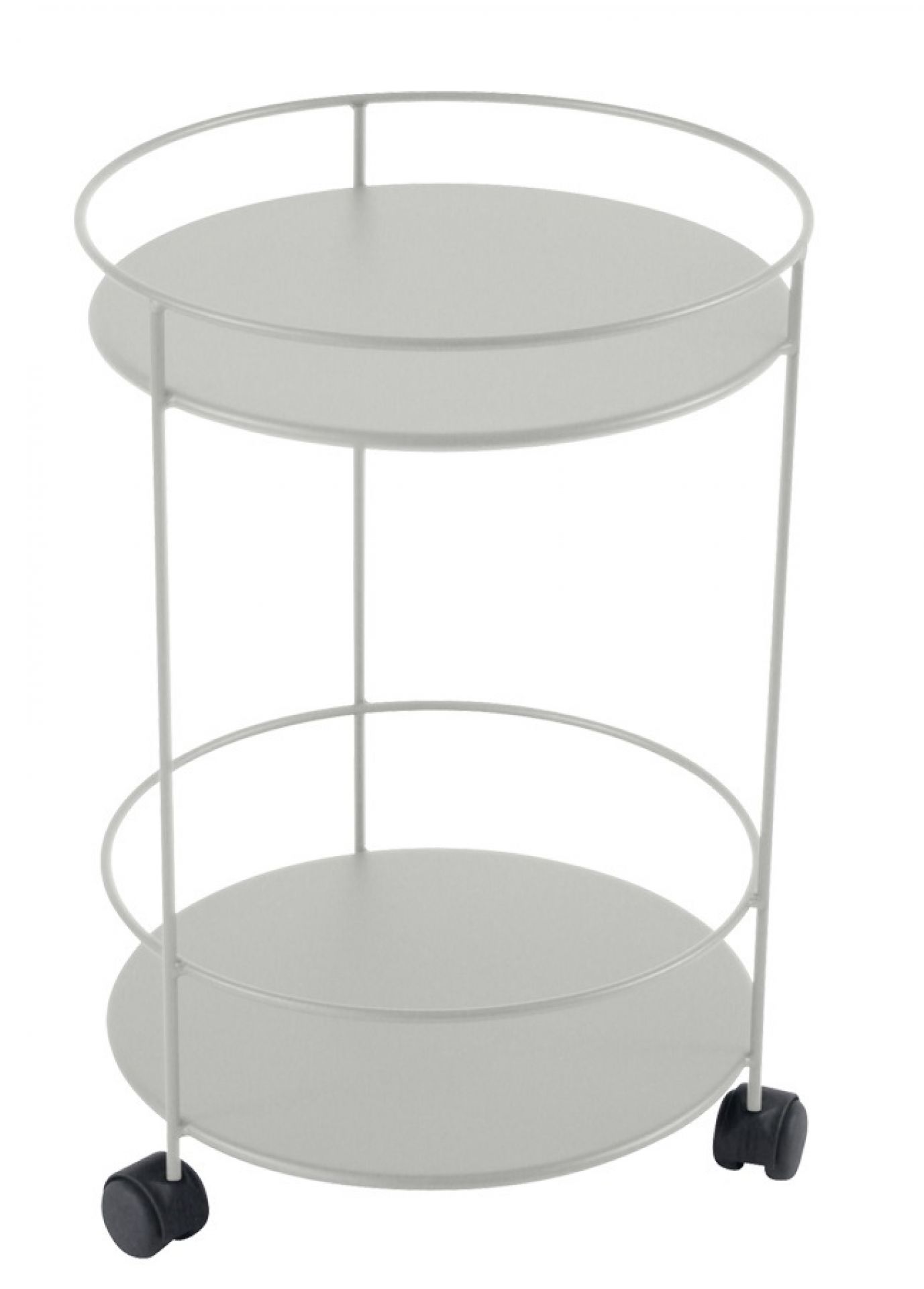 Guinguette Outdoor nTable d'appoint sur Roulettes Fermob
