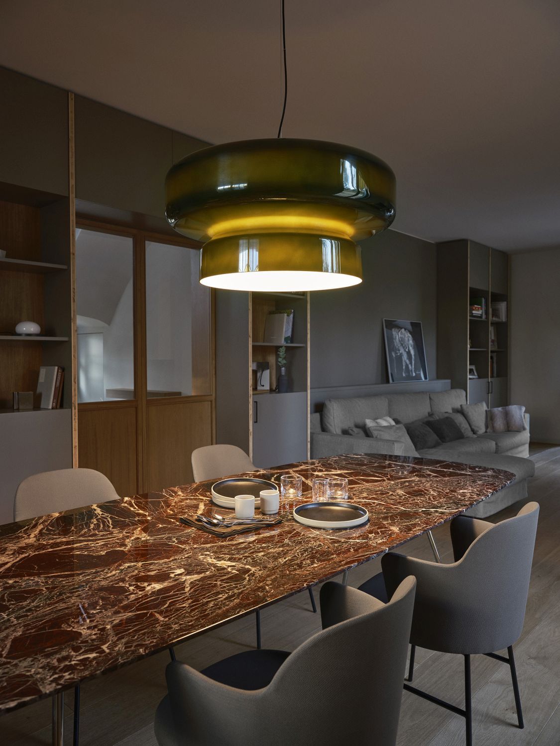 Bohemia 84 Lampe suspendue Violet Marset