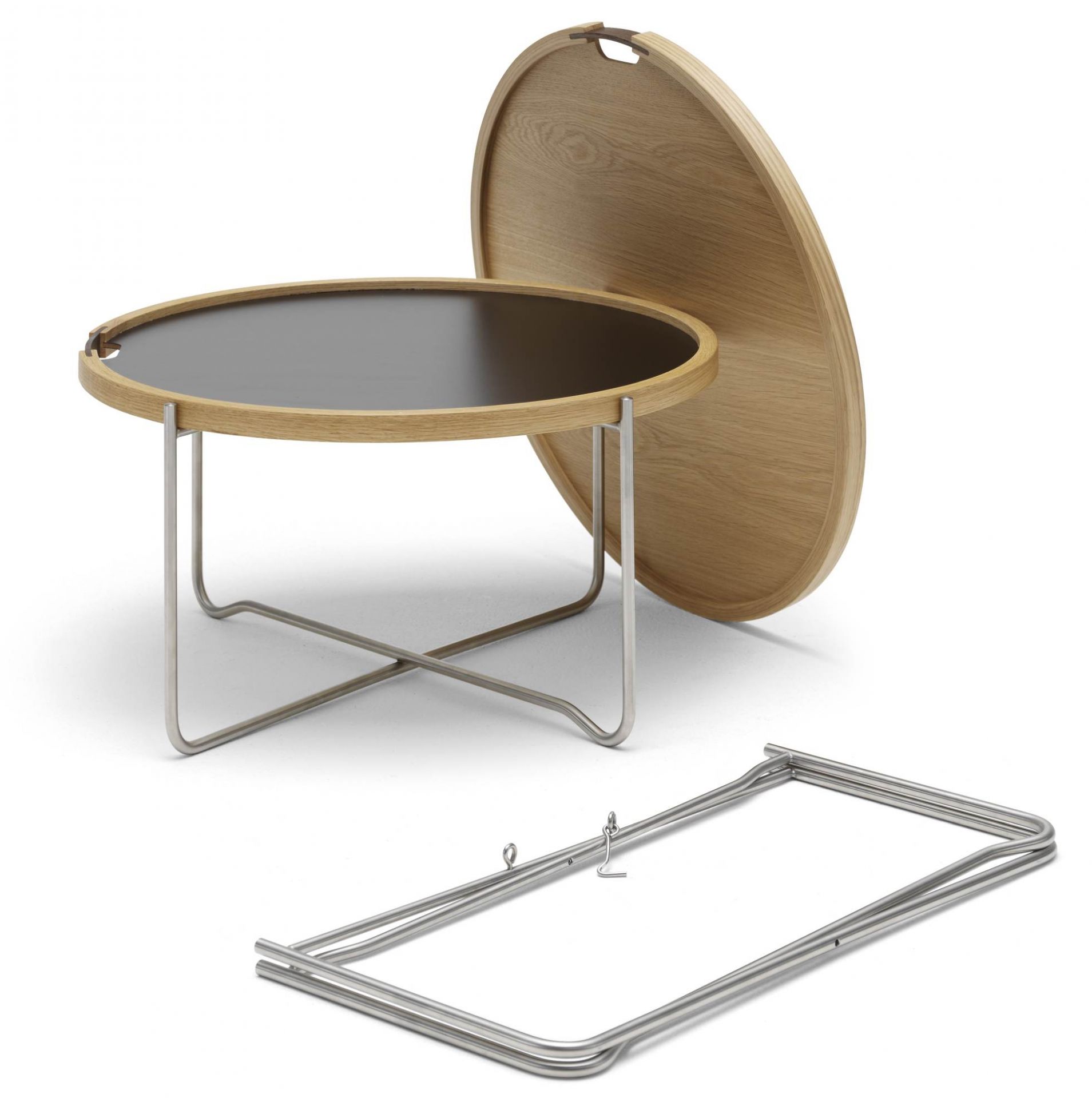 CH417 Tray Table Table stratifié noir Carl Hansen & Søn