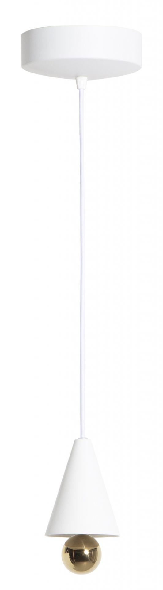 Cherry Pendant light Lampe à suspendre XS Petite Friture Blanc
