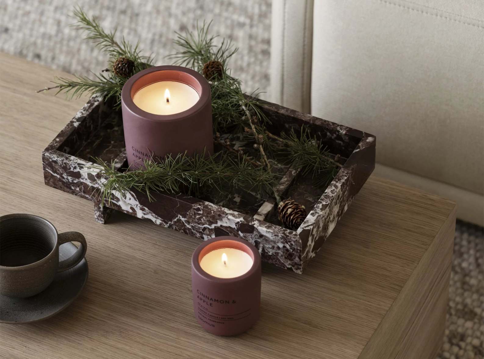 Plateau en marbre Abento Blomus