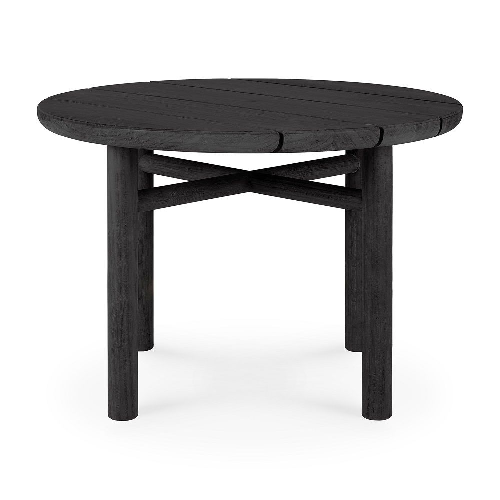 Quatro Table basse d'extérieur Teak noir Ethnicraft