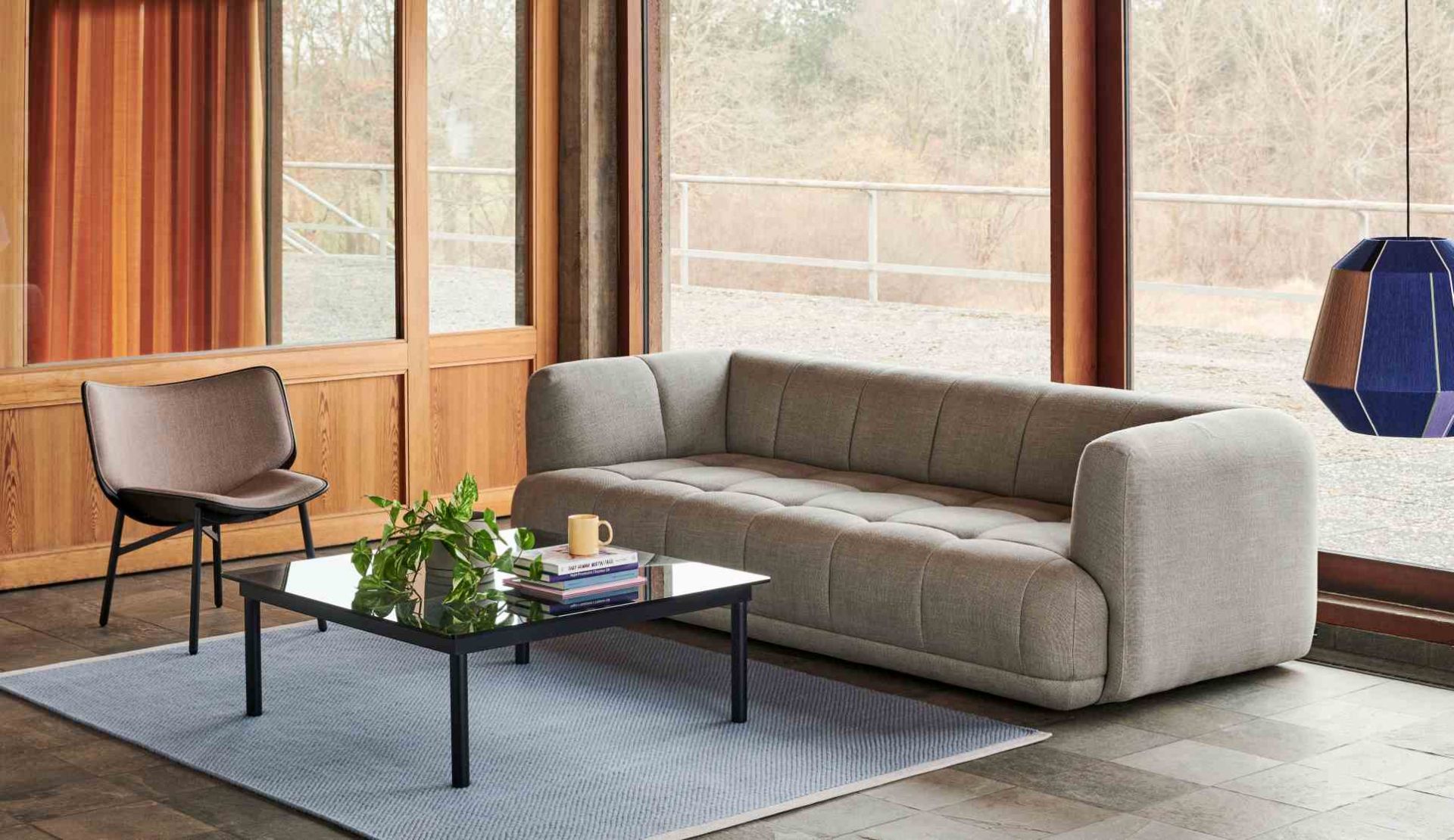 Kofi Table basse 100x100 cm Hay