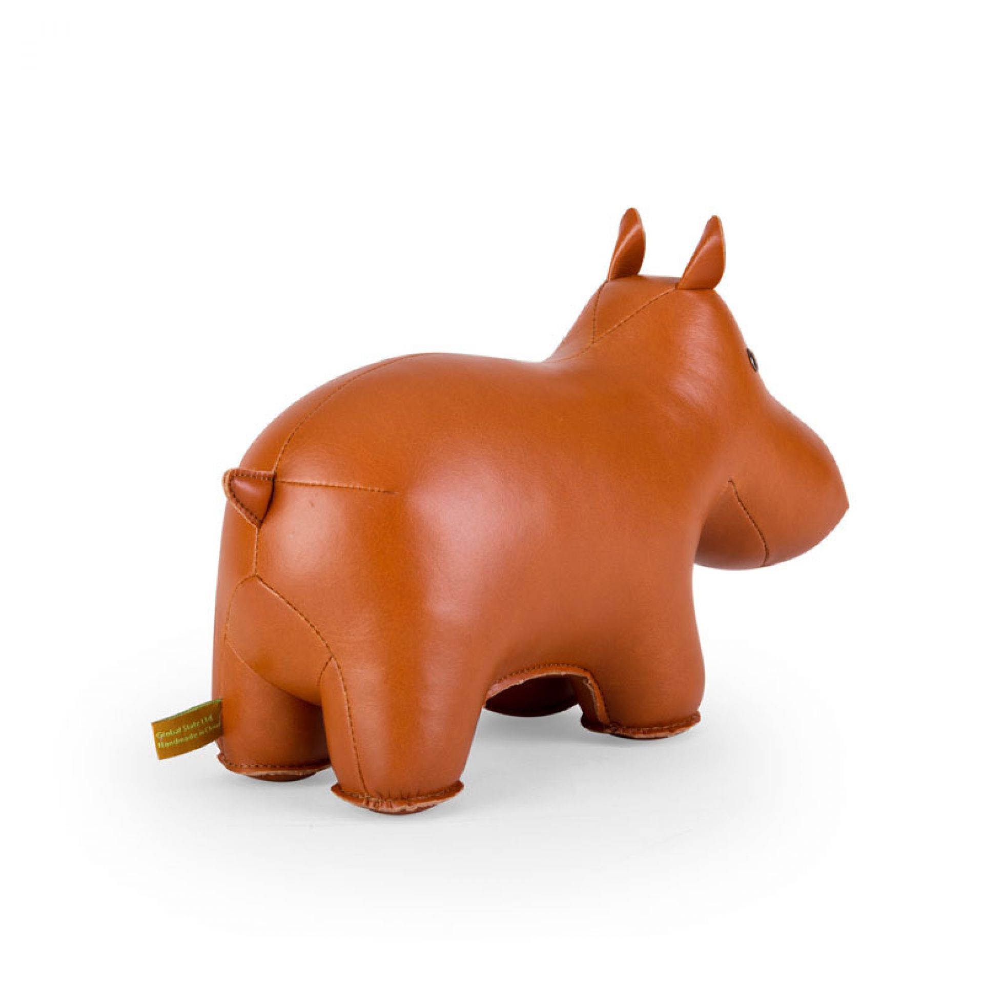 Serre-livres Classic Hippo Tan/Blanc Züny