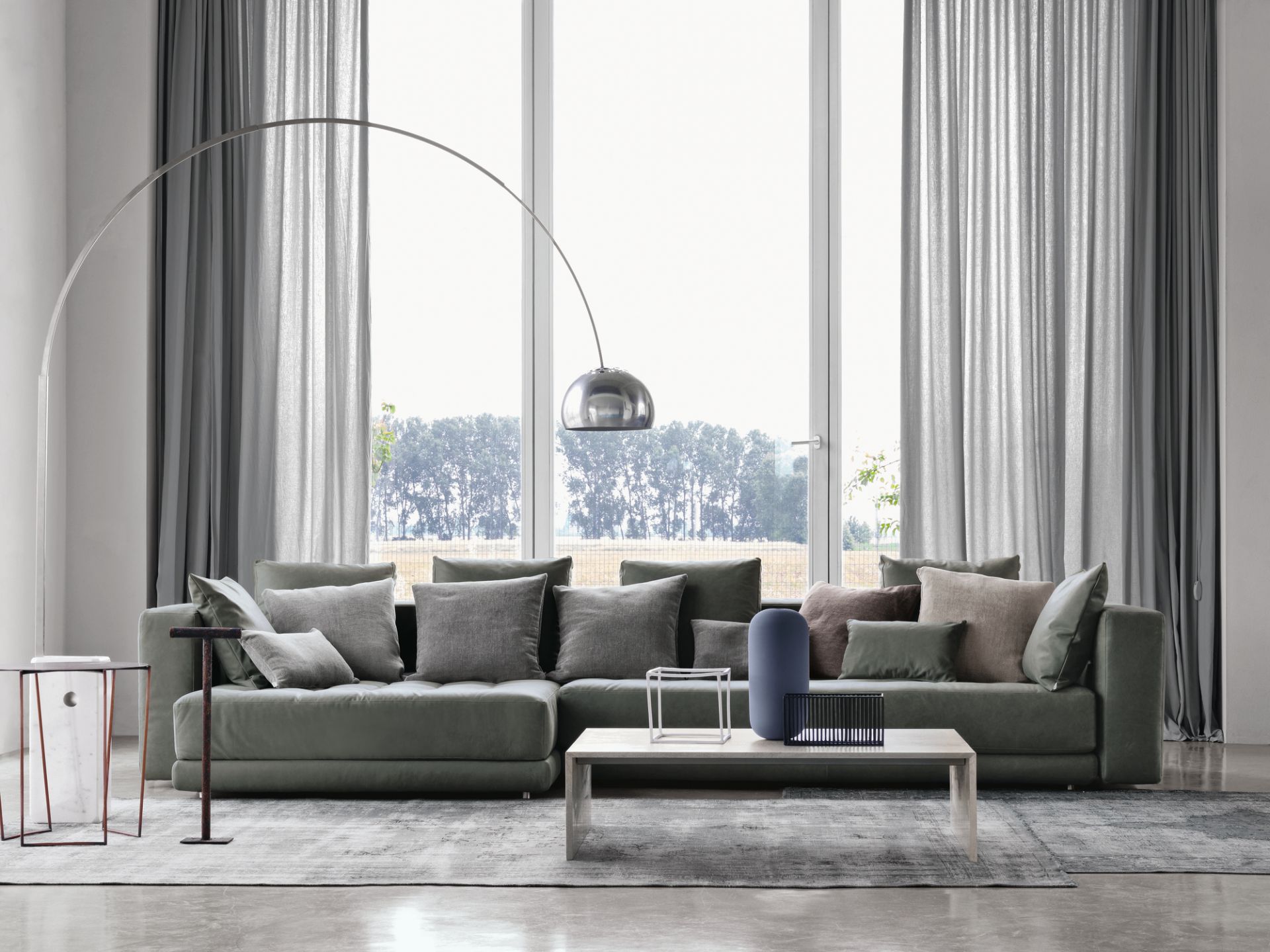Arco LED Lampadaire Flos
