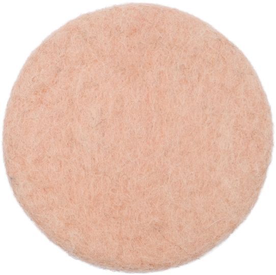 Mono Rond Tapis en feutre Ø 160 cm myfelt  Merle (rose)