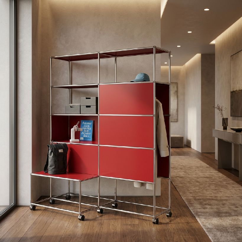Vestiaire à roulettes USM Haller