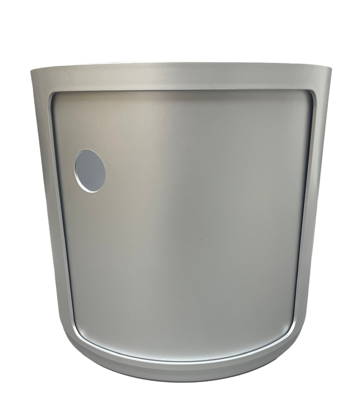Componibili 4955 - élément rond haut ARGENT Kartell EXEMPLE DE MALADIE