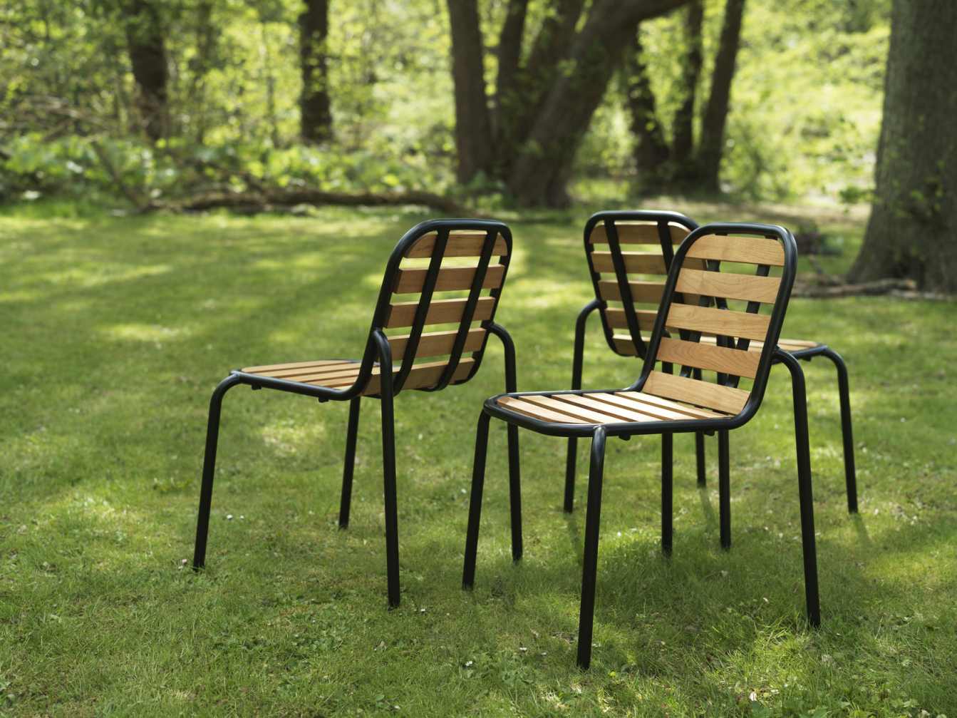 Vig Chair Wood Chaise d'extérieur Normann Copenhagen  
