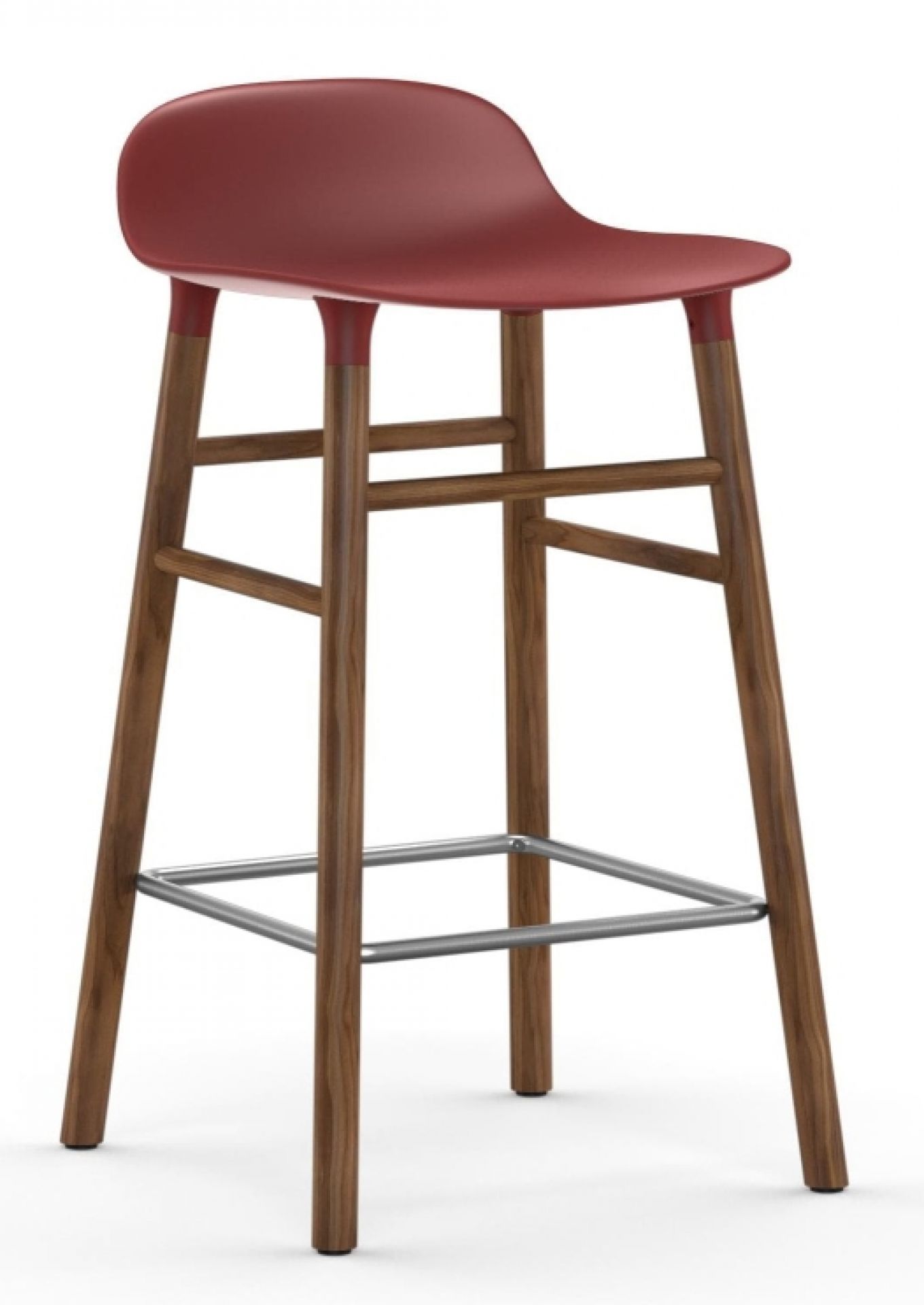 Form Barstool tabouret de bar H 65 cm Bois Normann Copenhagen