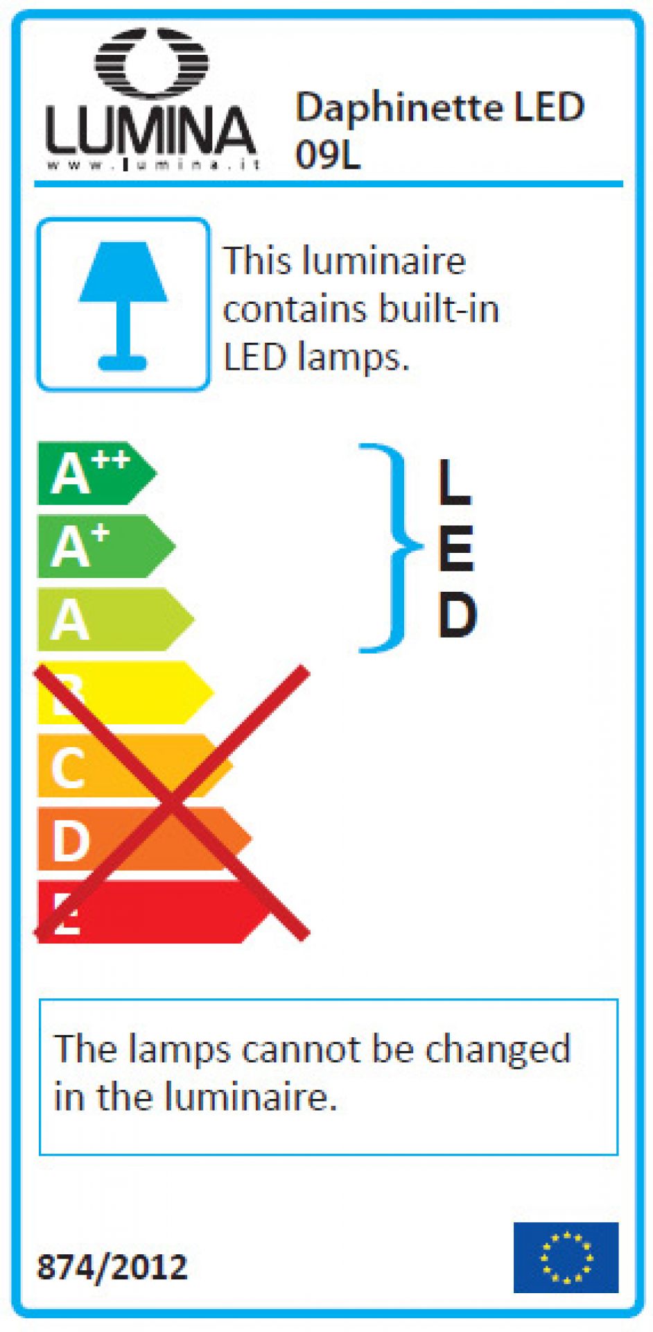 Daphinette LED Lampe de table Lumina