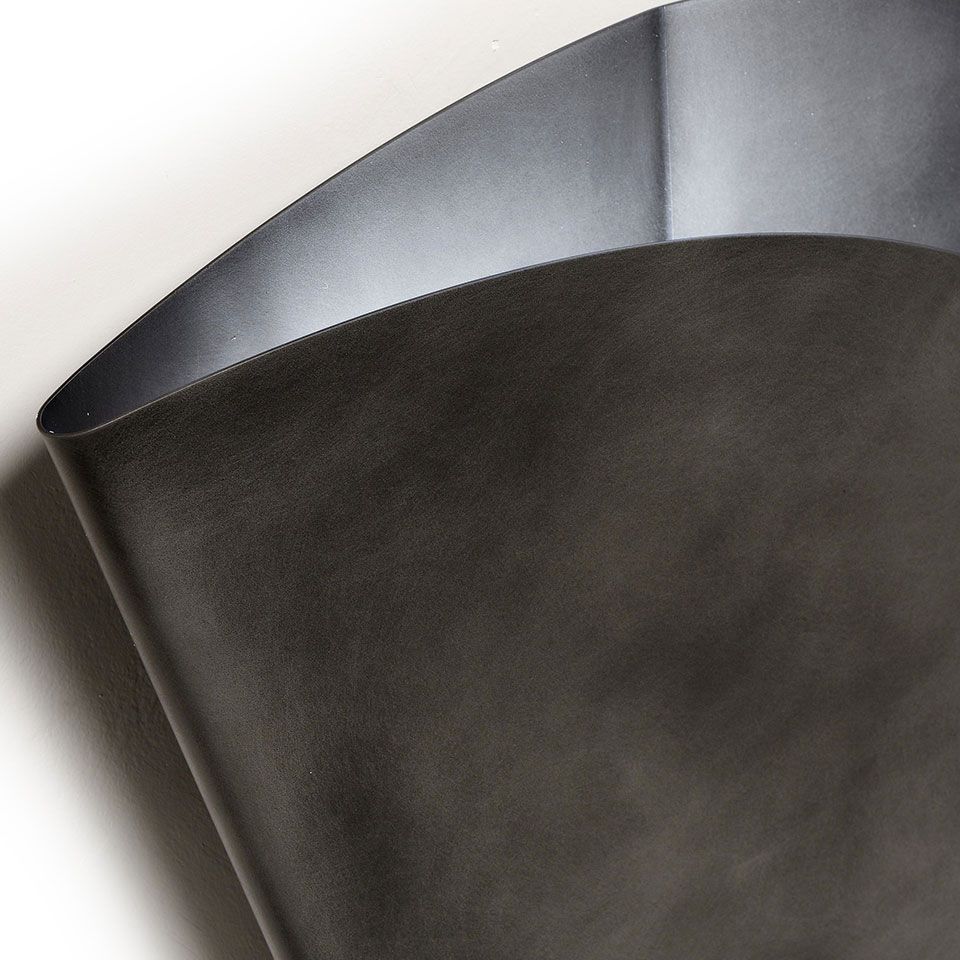 Applique Plier Oval étain Mogg