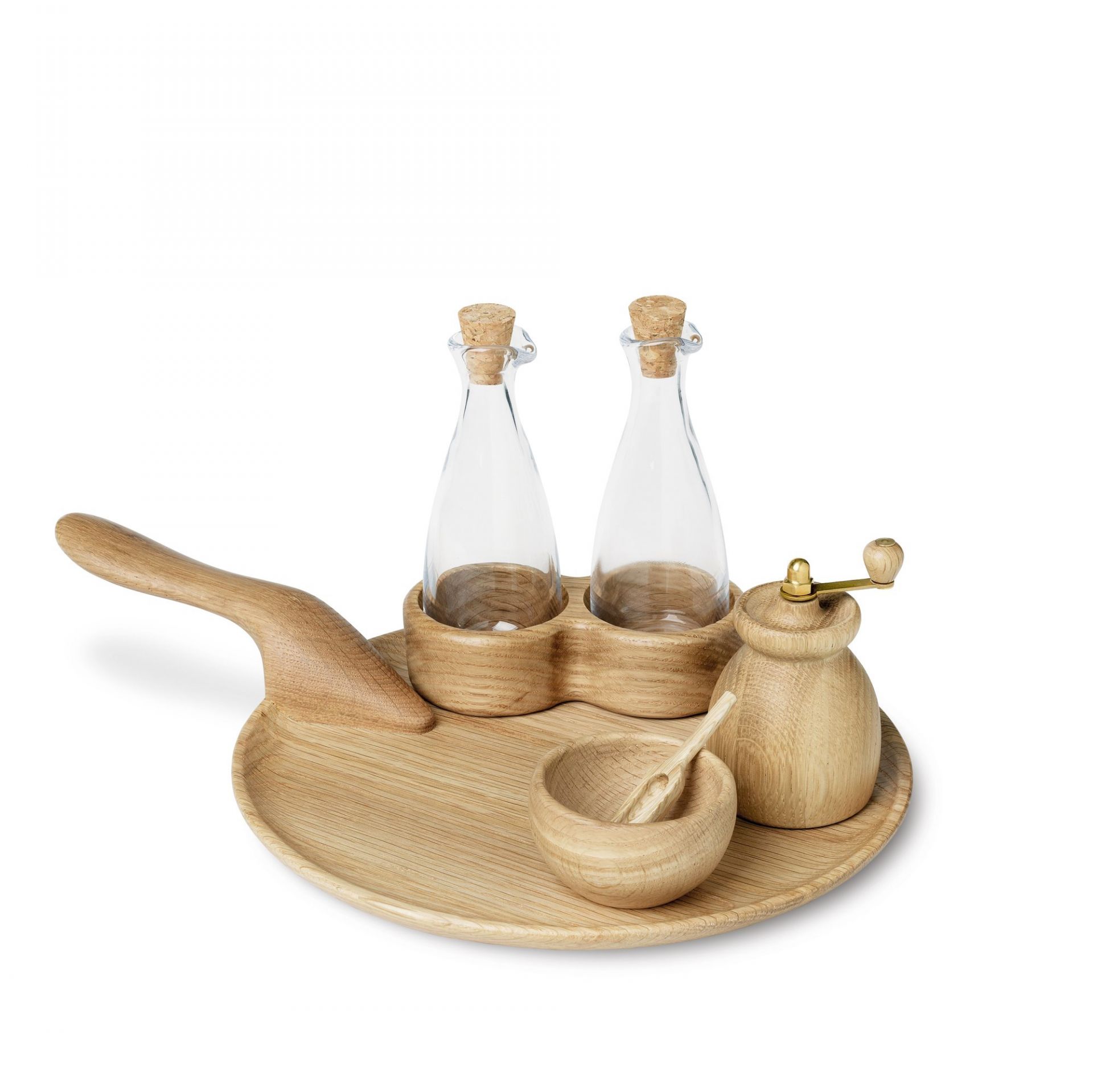 Salière avec cuillère Chêne Kay Bojesen OFFRE SPECIALE