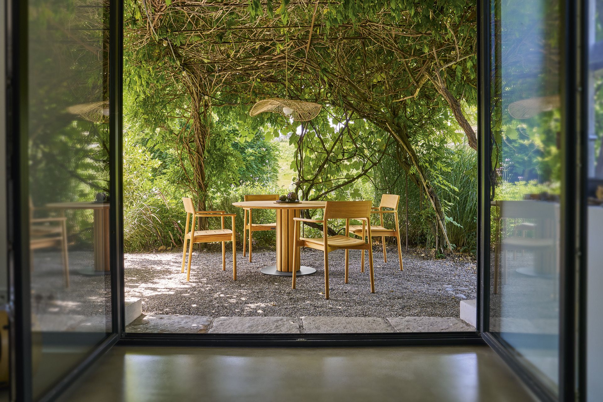 Teva Table ronde / Table de salle à manger Weishäupl