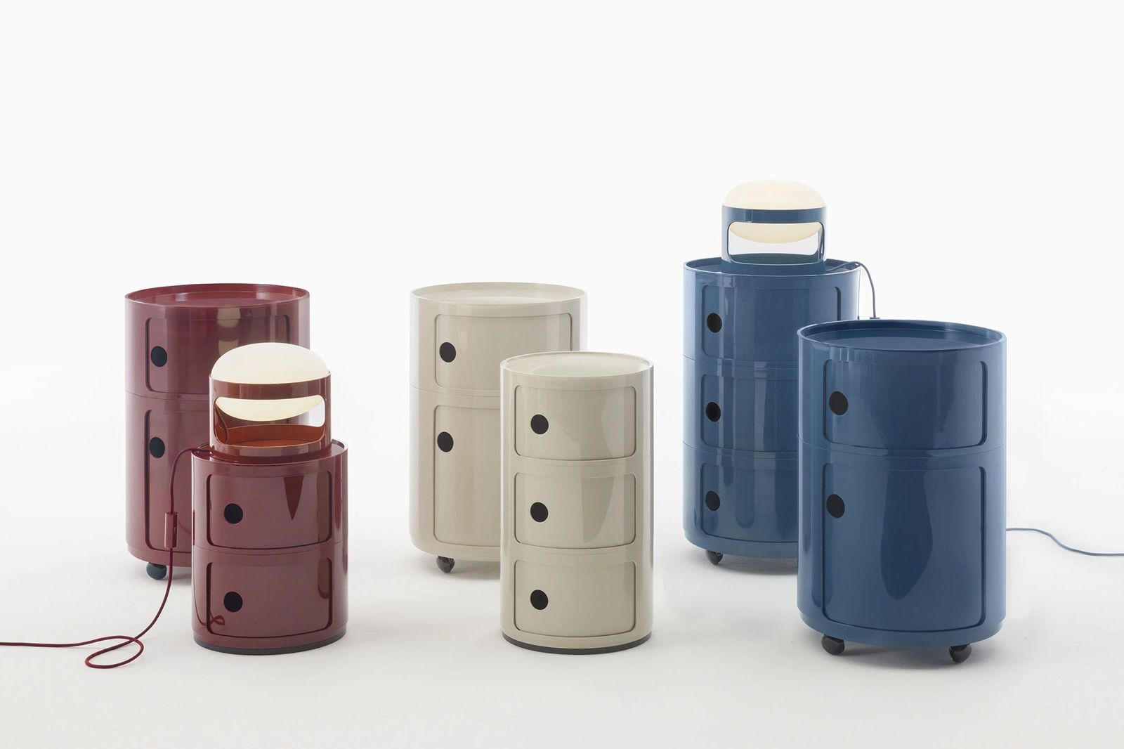 Componibili New Big élément à 3 pièces 4923 Conteneur Kartell