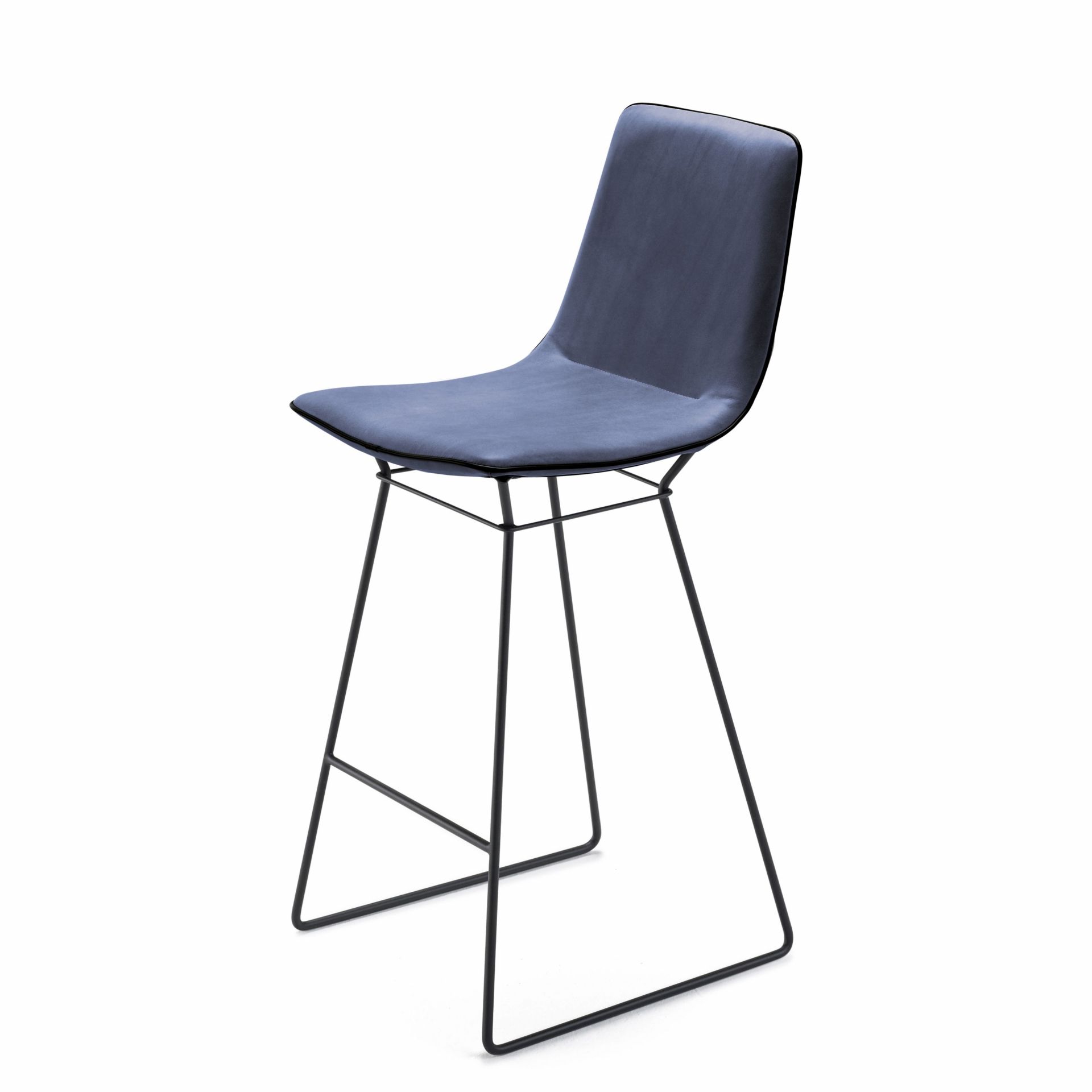 Amelie tabouret de comptoir dossier haut Freifrau Manufaktur