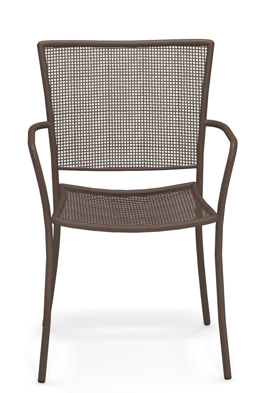 Athena Armchair Chaise avec accoudoirs Outdoor COFFEE Emu OFFRE SPECIALE