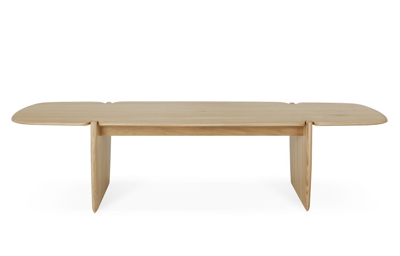 PI Table basse chêne laqué rectangulaire Ethnicraft