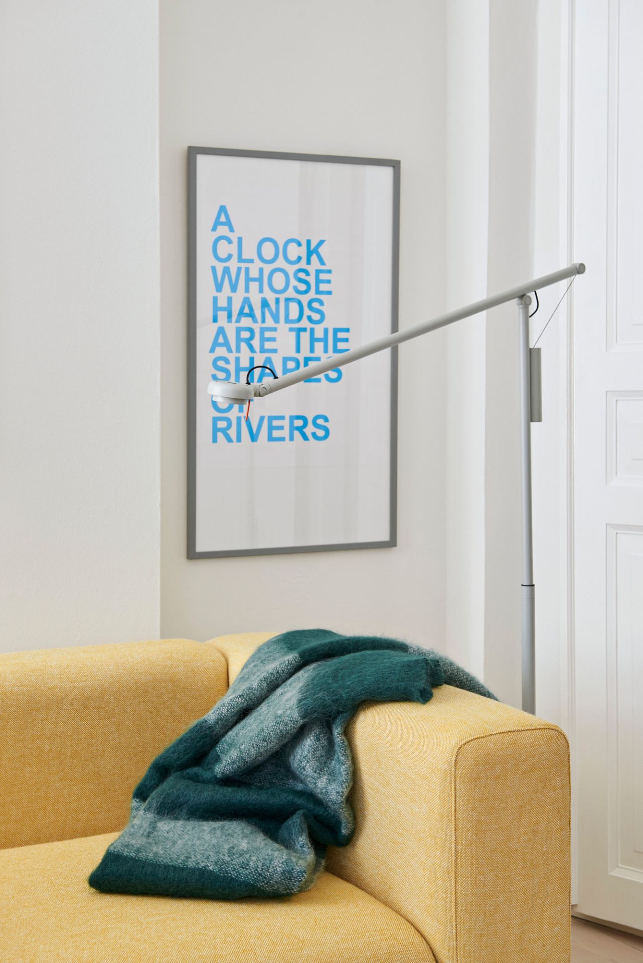 Fifty-Fifty Floor Lamp Lampadaire Hay