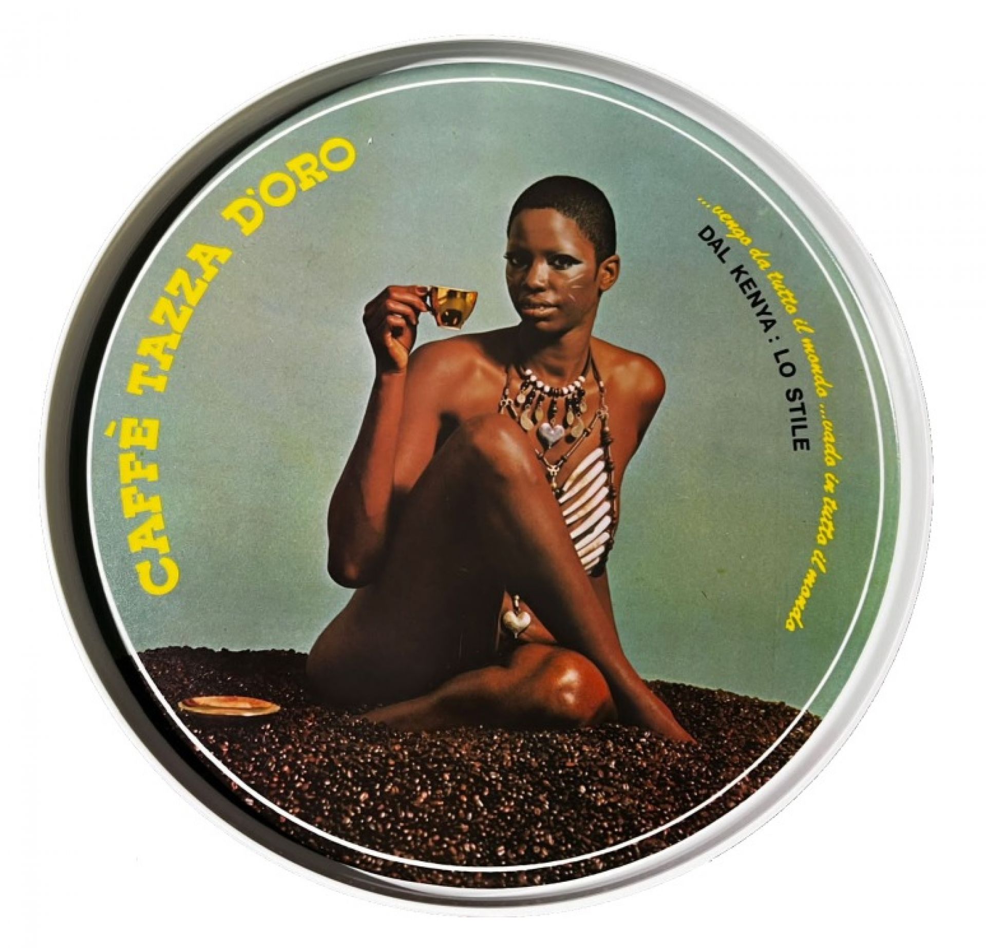 Caffè Tazza d'Oro Plateau Vert rond Condino OFFRE SPECIALE