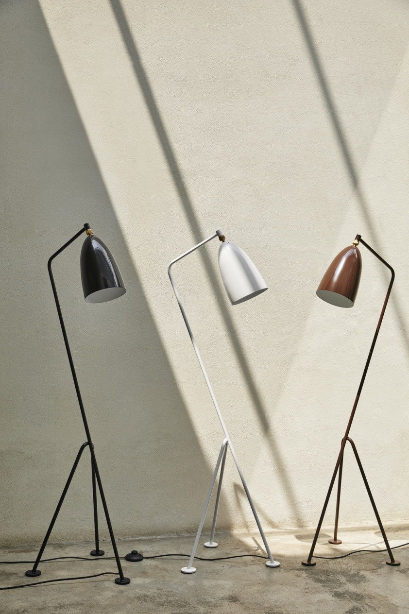 Gräshoppa / Grashoppa lampadaire Gubi