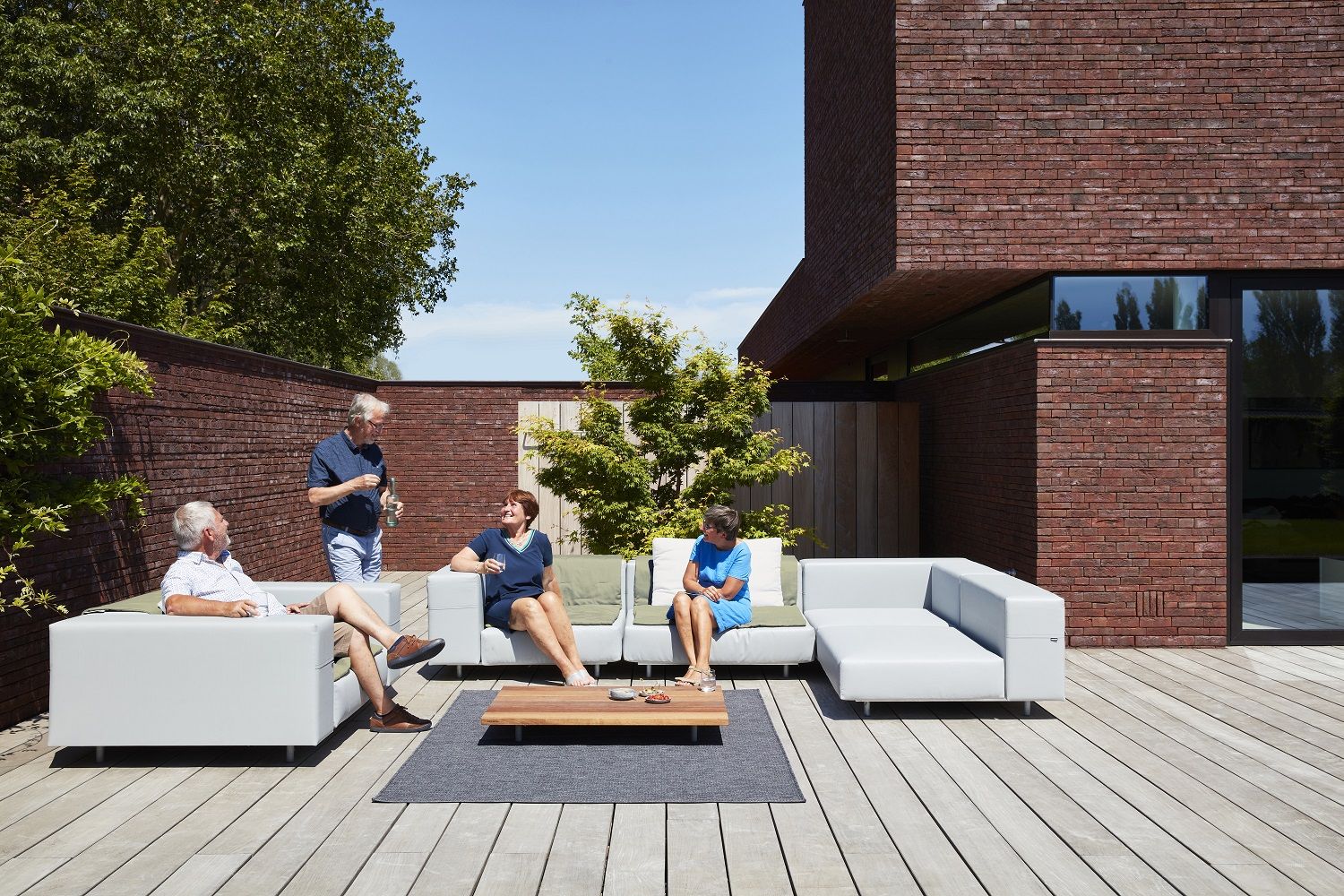 Walrus Outdoor Club chair Fauteuil / Canapé deux places Extremis