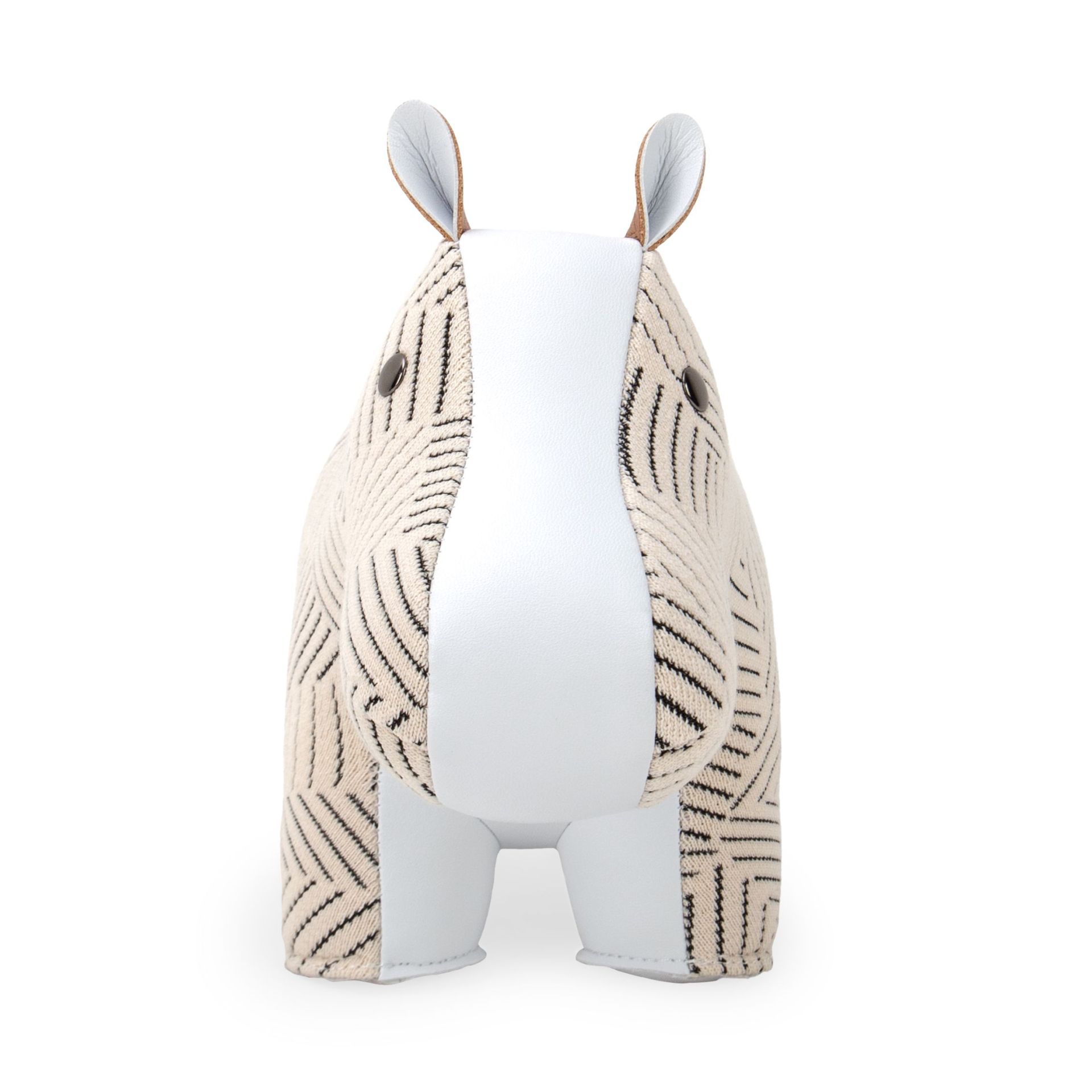 Serre-livres Hippo Razzle Dazzle blanc Züny x KVADRAT
