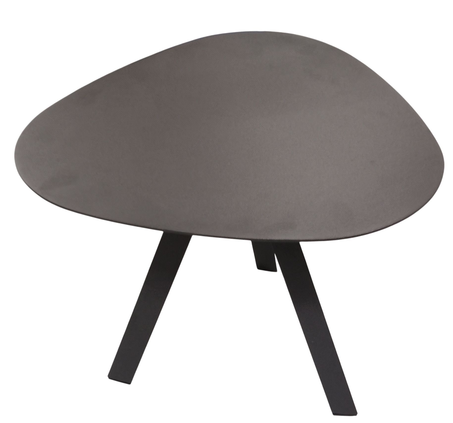 Flow Table d'appoint GRIS METALLIQUE Weishäupl OBJECTS IMPARFAITS