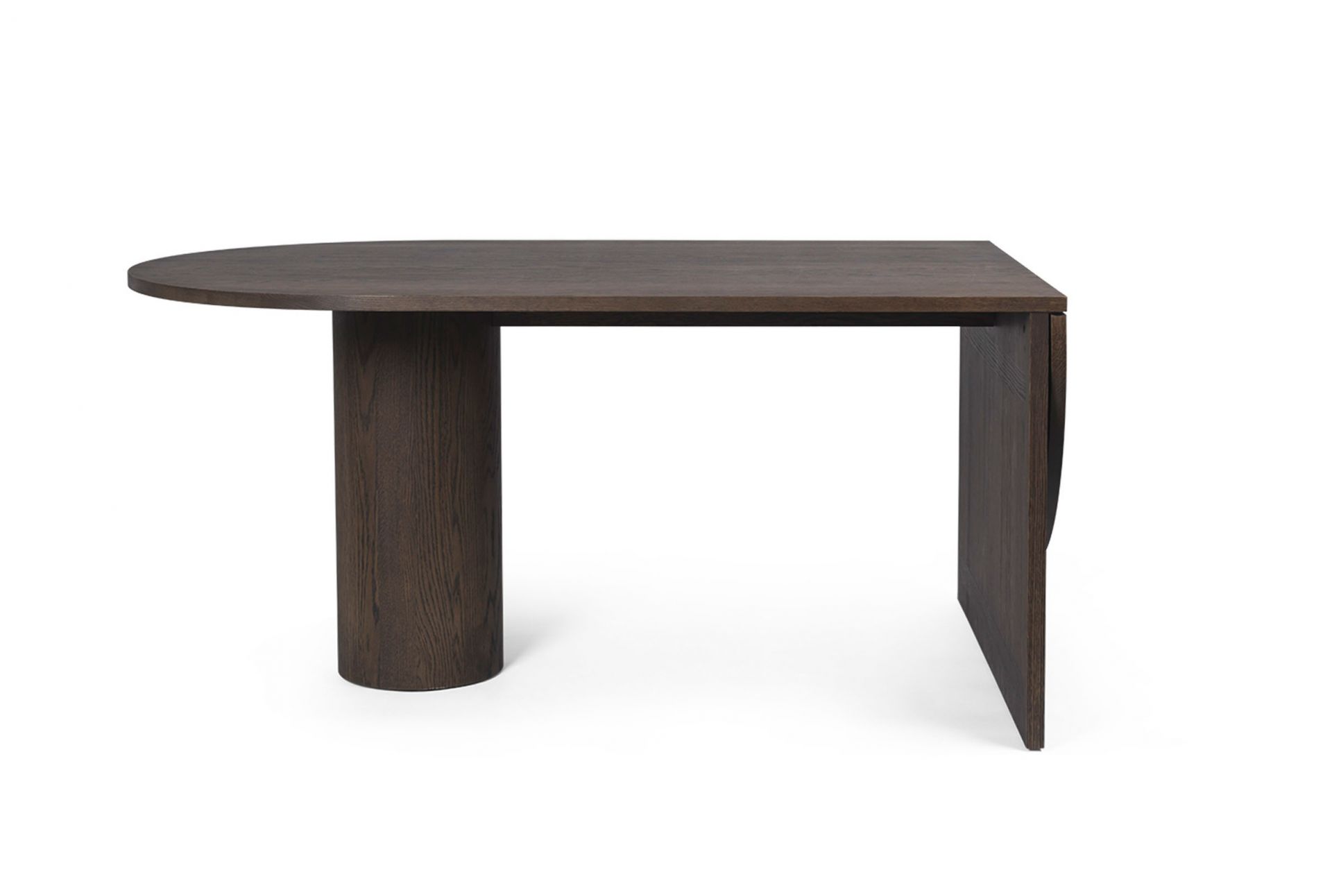 Pylo Table à manger chêne teinté foncé Ferm Living