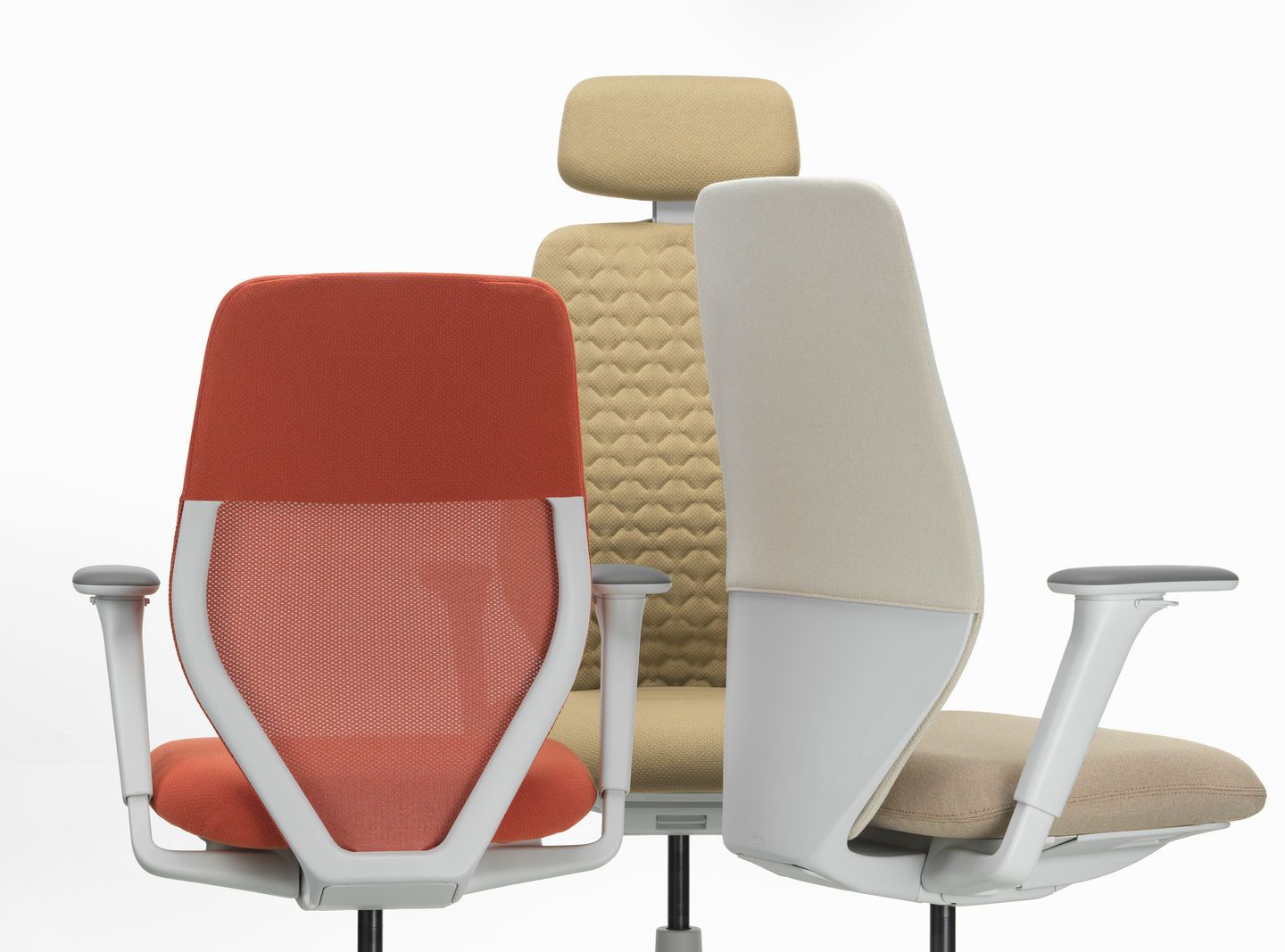 Fauteuil de bureau pivotant ACX Softknit High Vitra