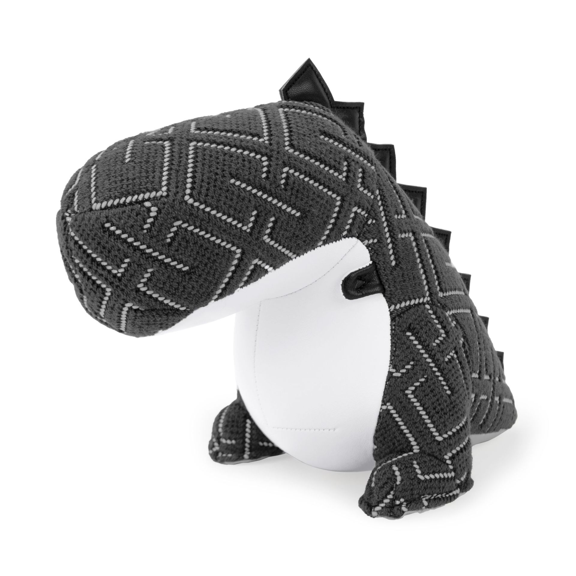 Serre-livres dinosaure Bobo Grid Gris foncé Züny x KVADRAT