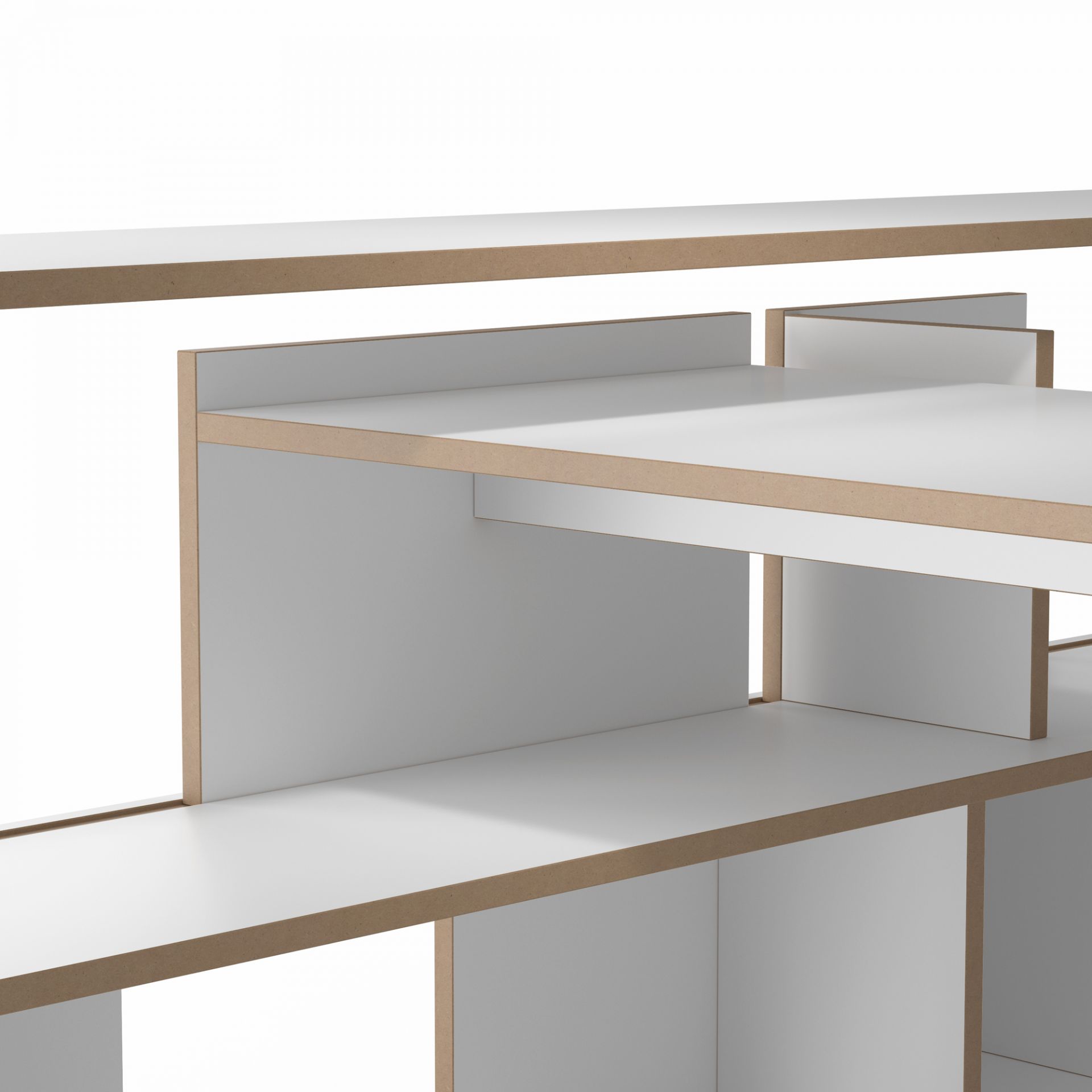 Anstell table pour Stell étagère Tojo