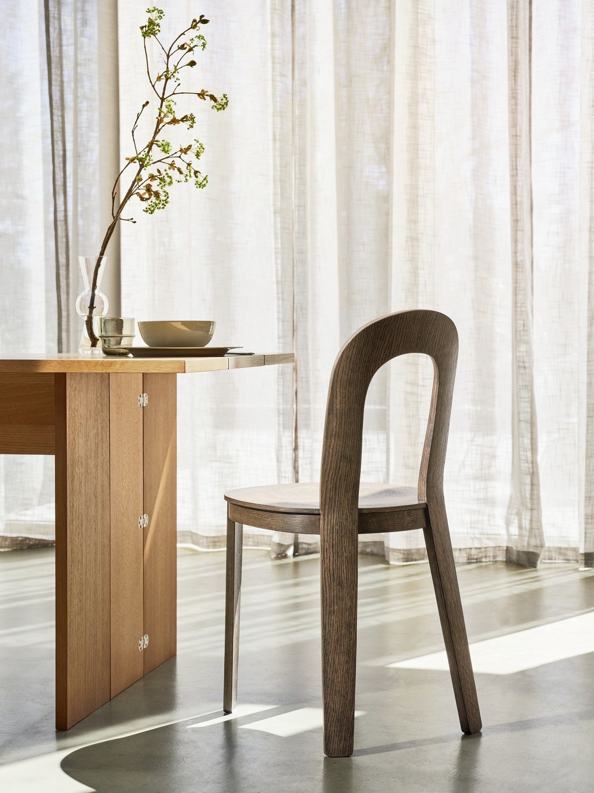 Olivia Chair Chaise en bois Design House Stockholm chêne naturel Olivia Chair Chaise en bois Design House Stockholm chêne naturel