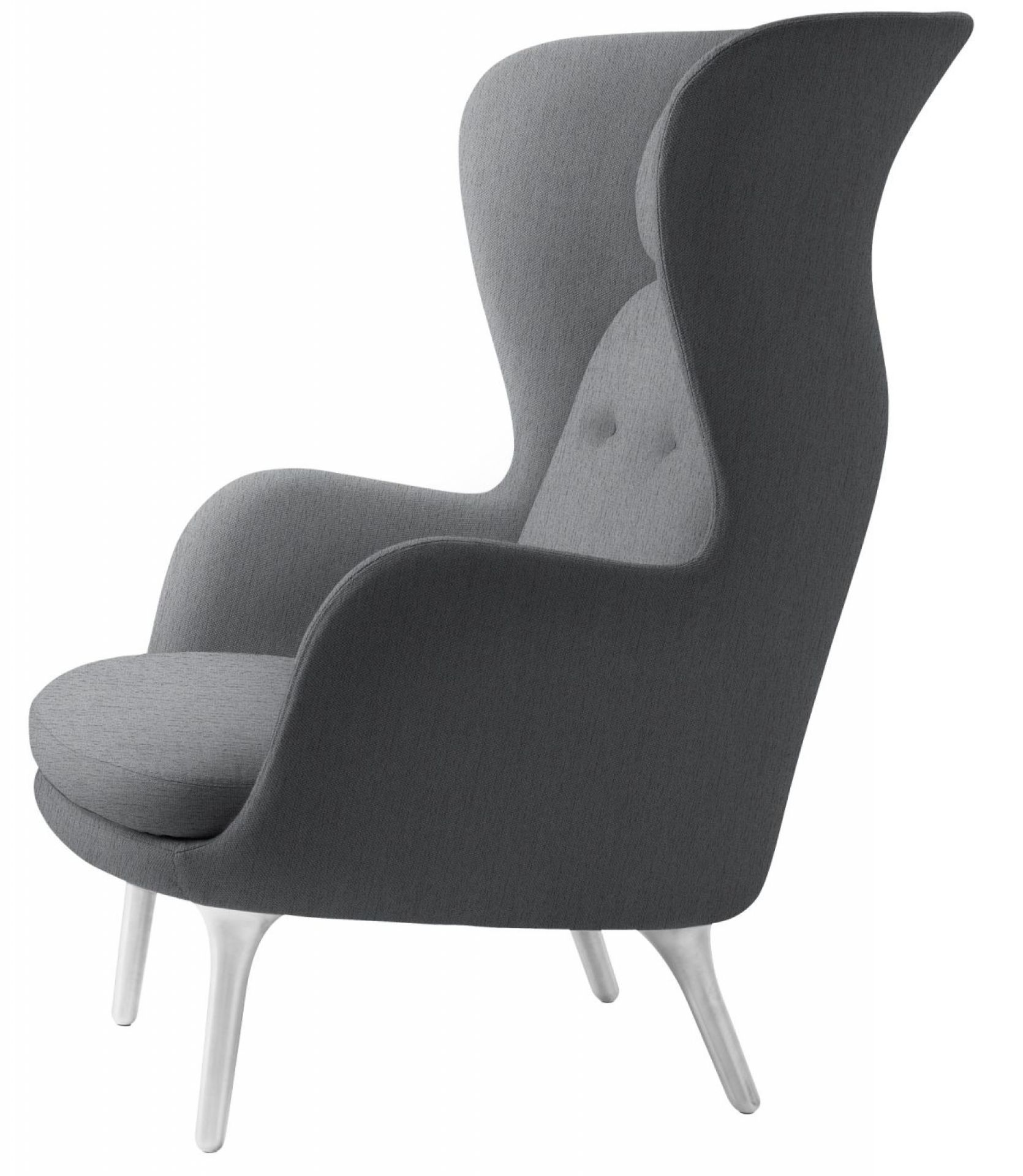 Ro Fauteuil Aluminium Fritz Hansen
