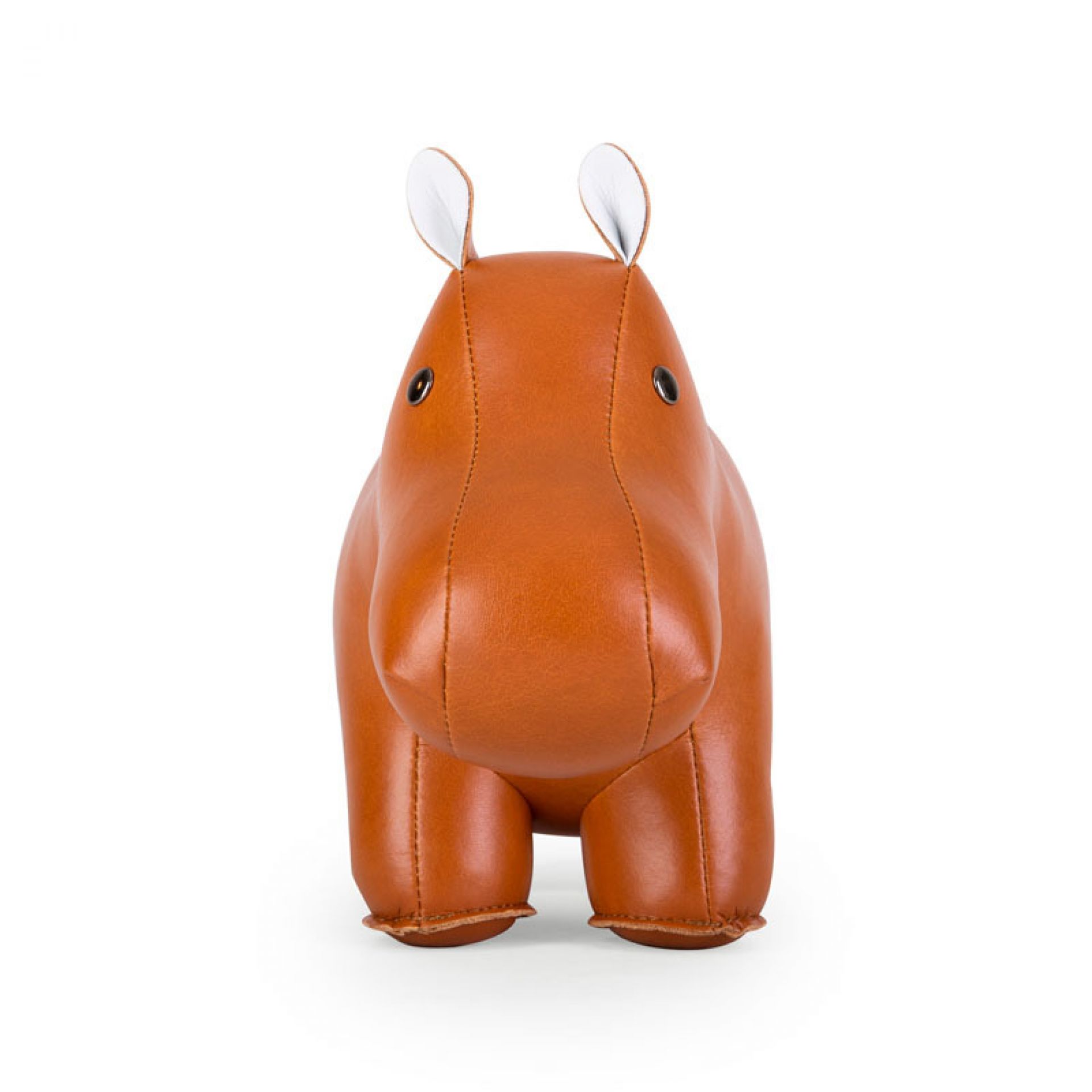 Serre-livres Classic Hippo Tan/Blanc Züny