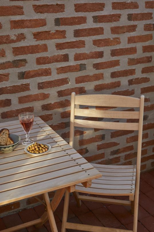 Selandia Table 75 Table d'appoint extérieure Skagerak by Fritz Hansen