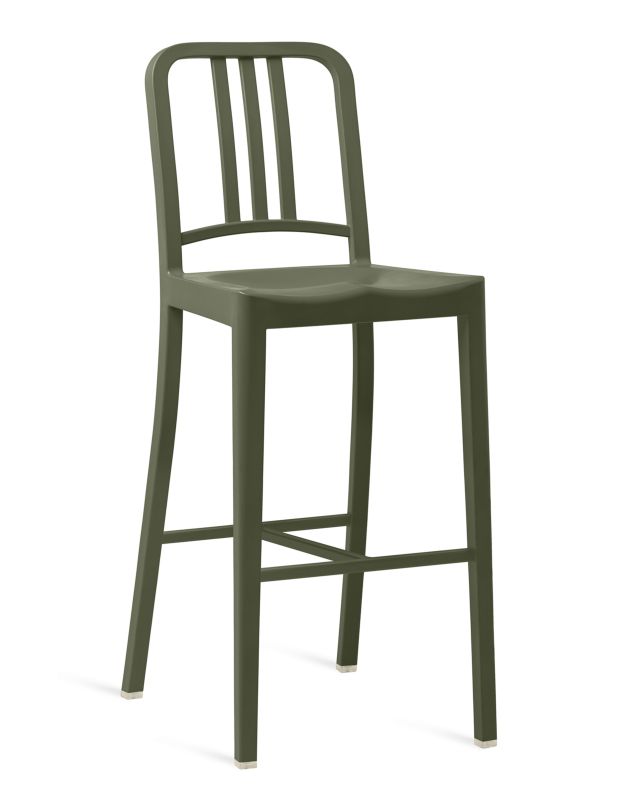 111 Navy Barstool Tabouret de bar Emeco