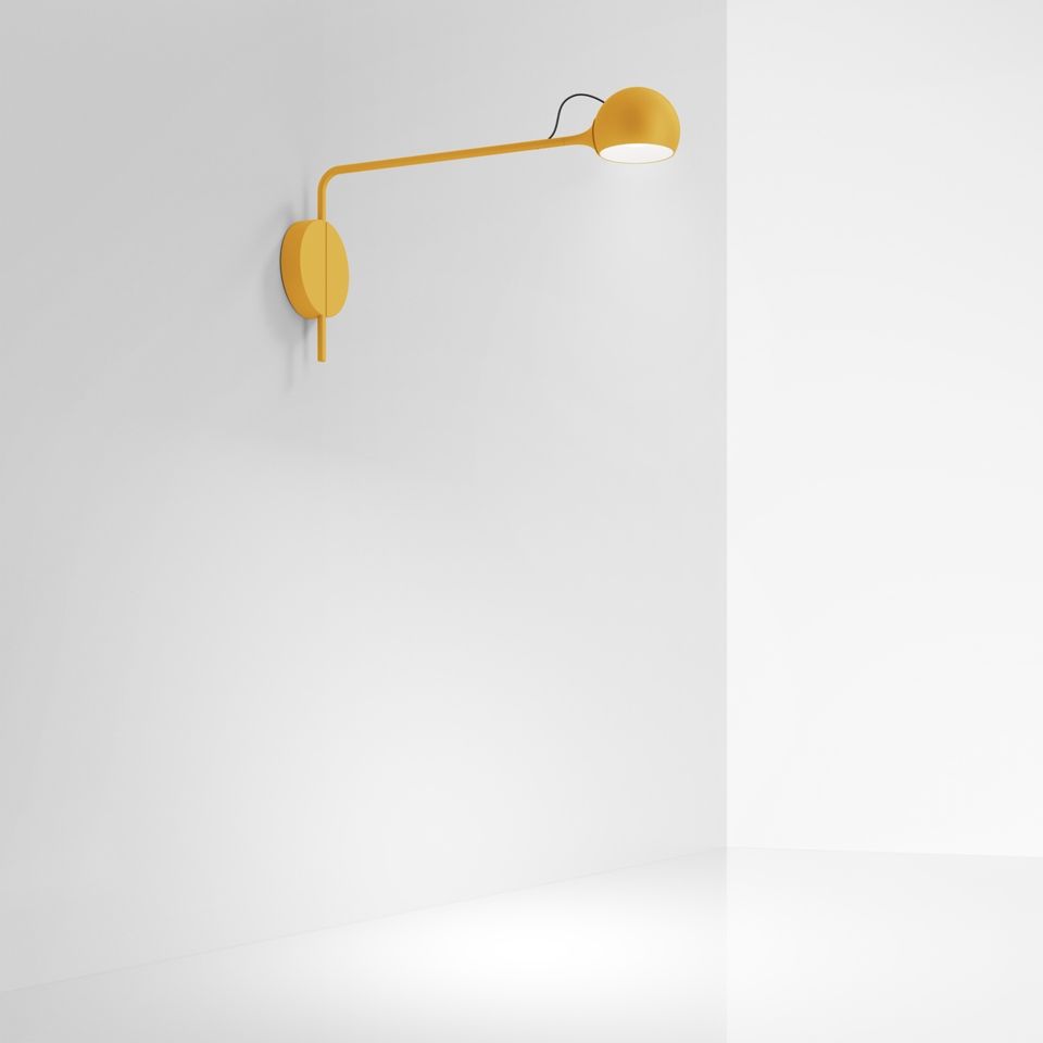 Ixa Applique murale jaune Artemide