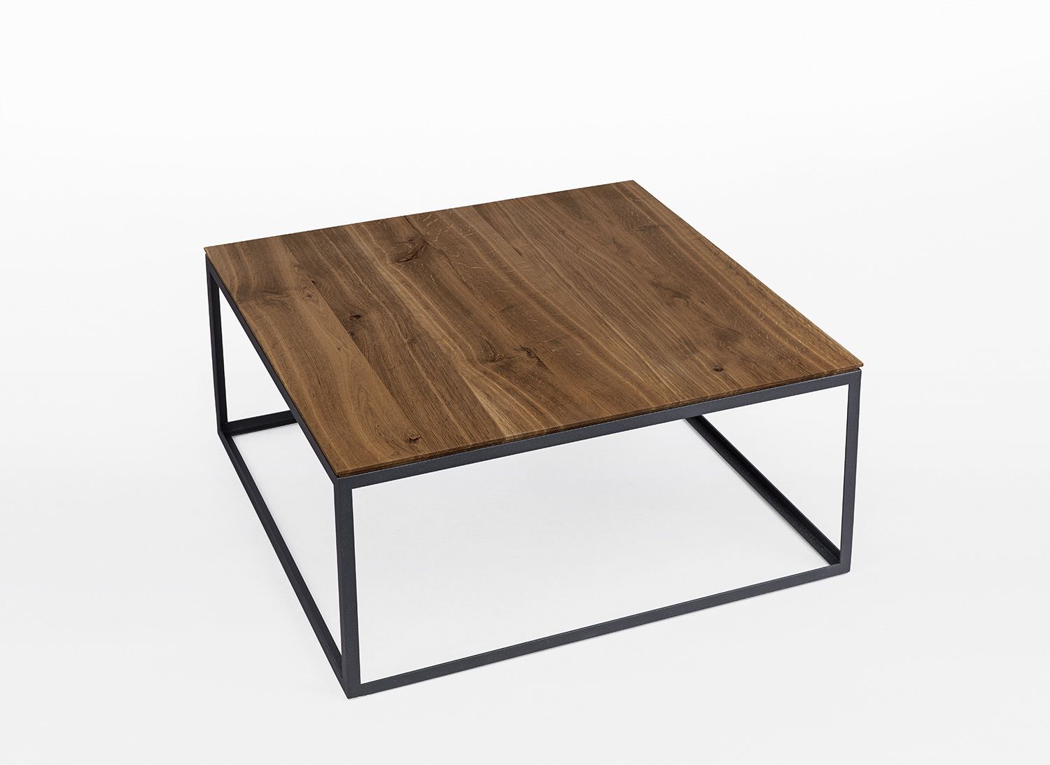 SC 54 Table d'appoint Chêne fumé L49xW49xH42cm Janua