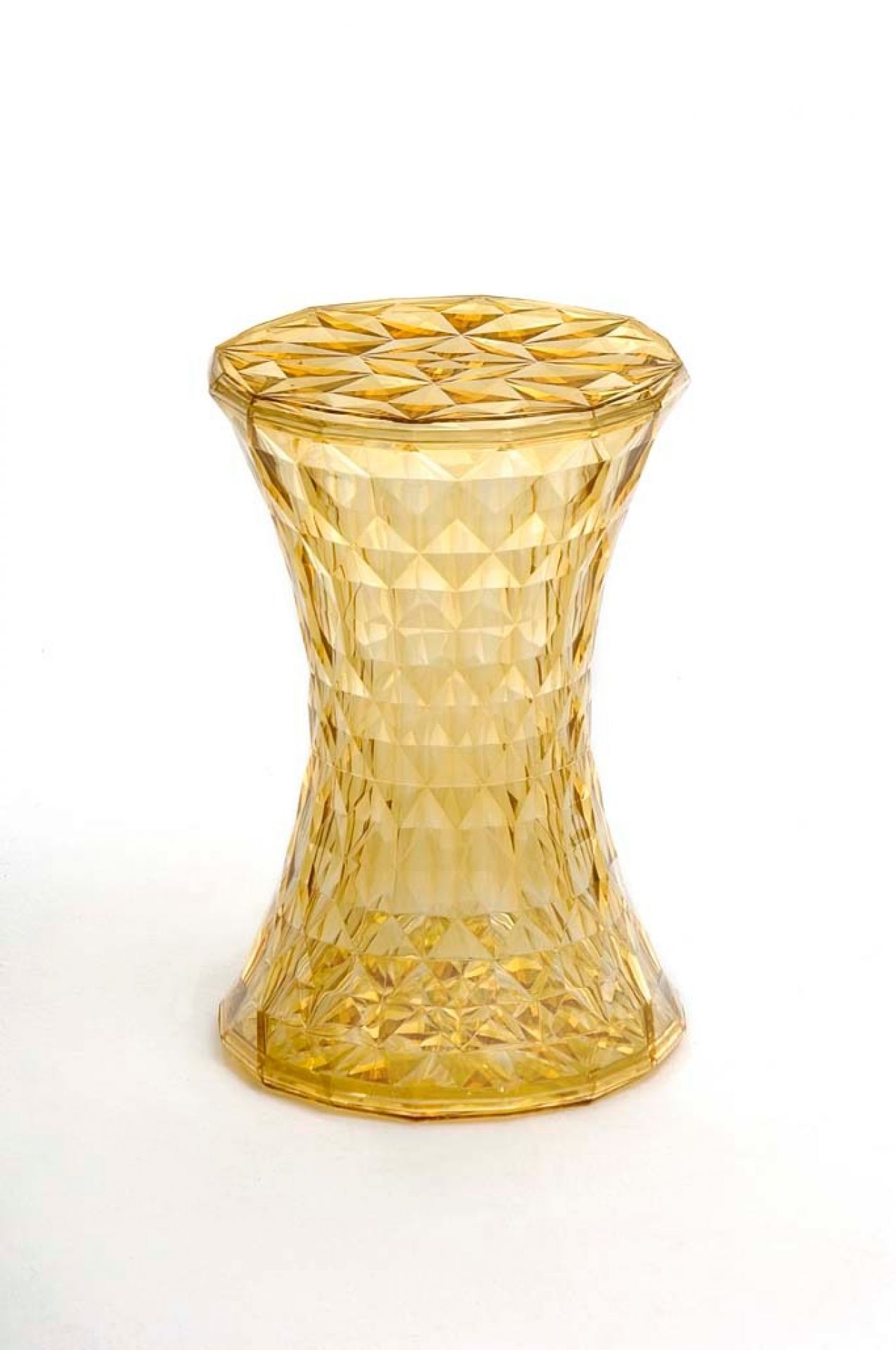 Stone Tabouret jaune Kartell