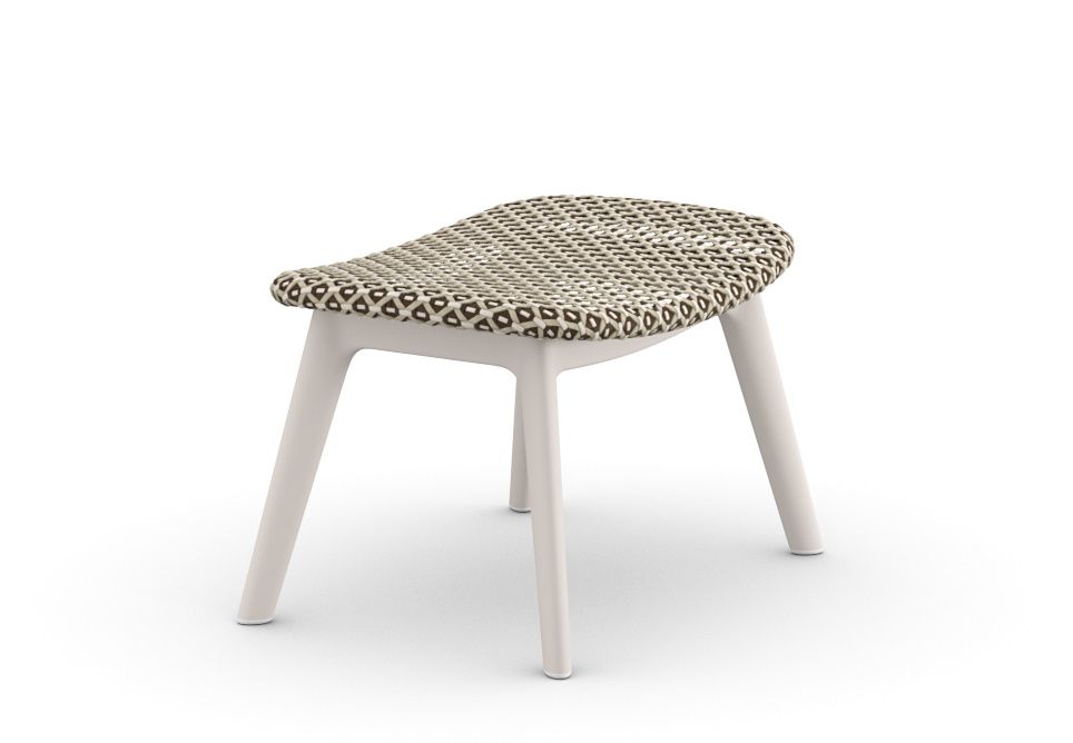 Mbrace Alu Tabouret coussin d'assise inclus Dedon