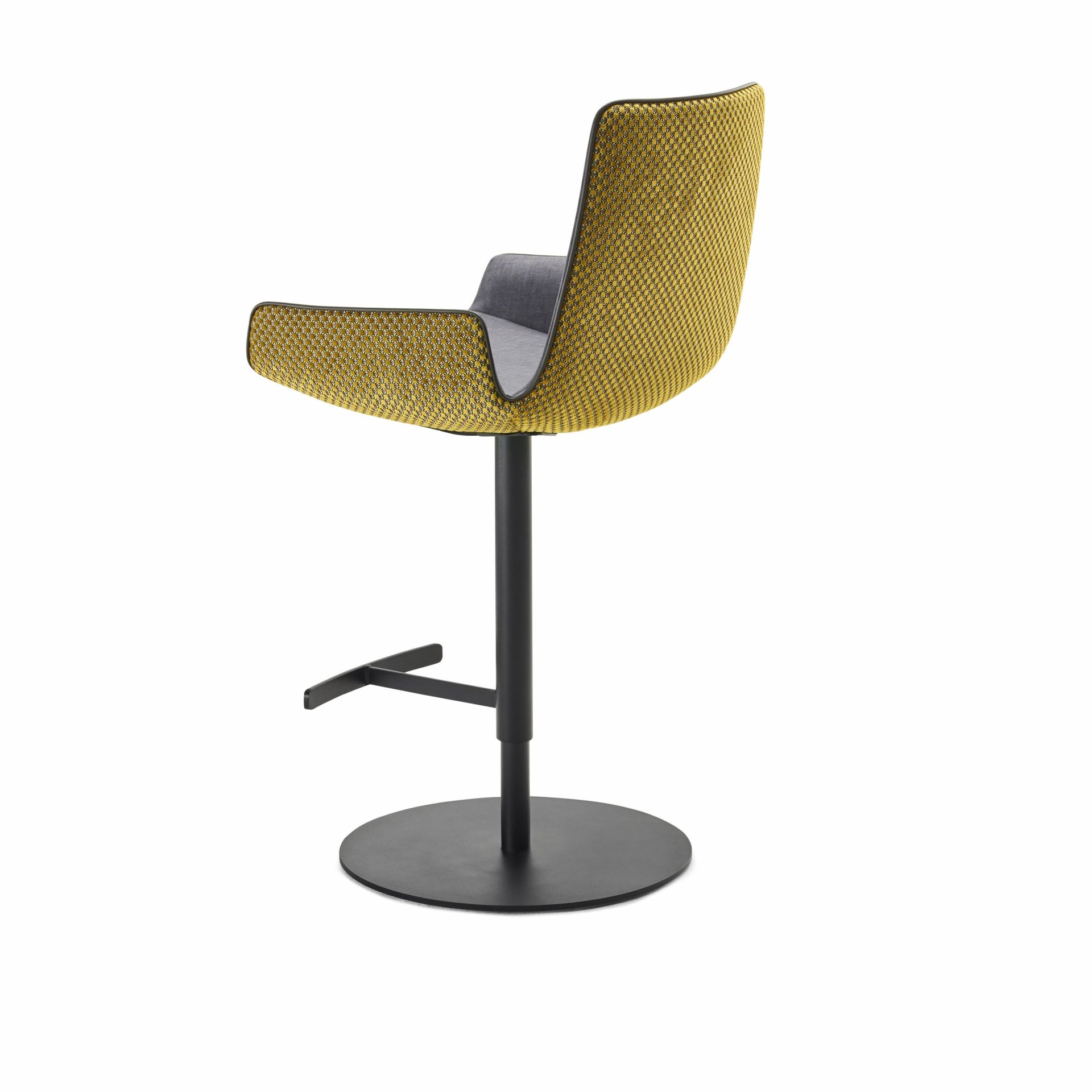 Amelie fauteuil de bar accoudoirs bas Freifrau Manufaktur