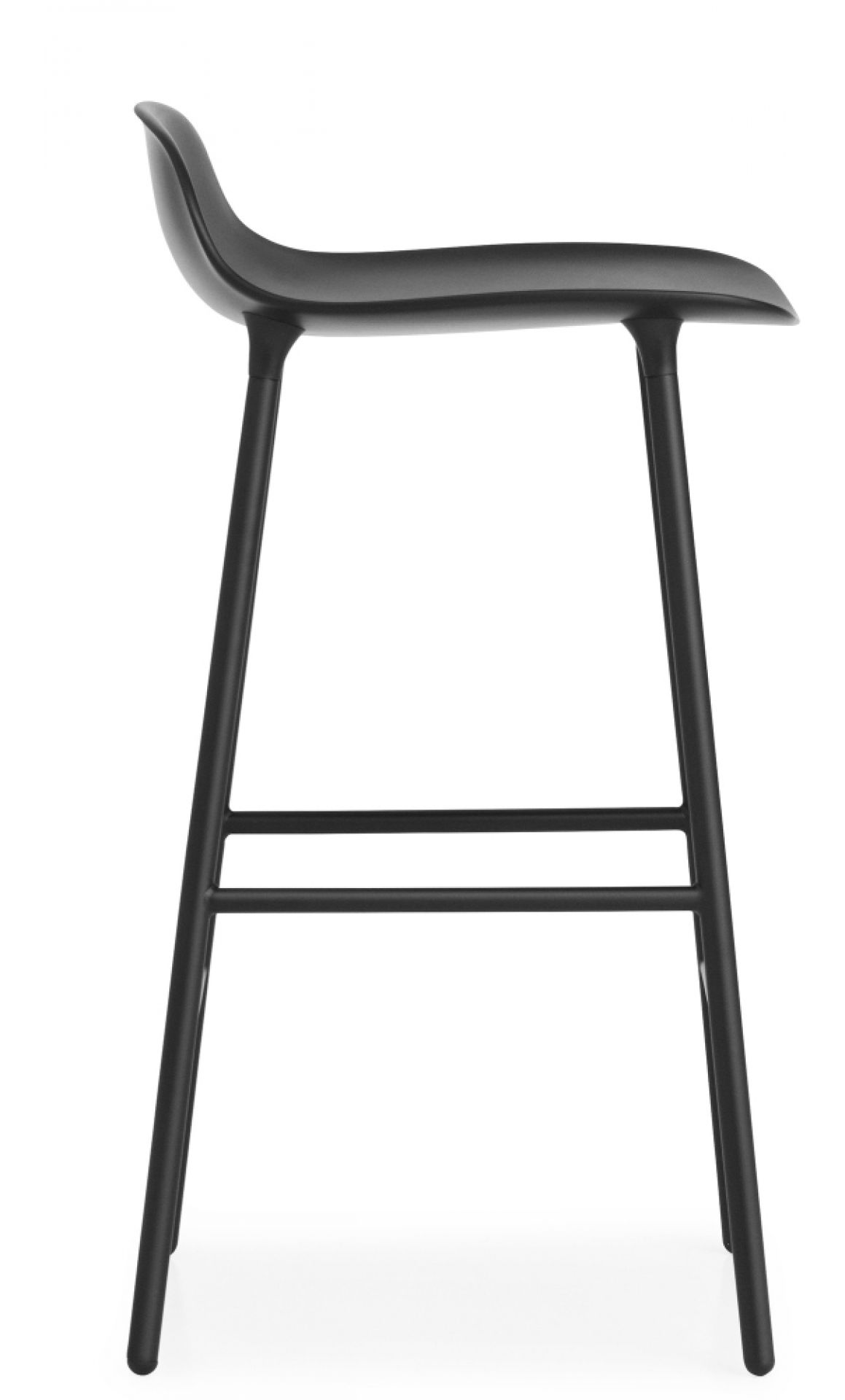 Form Barstool tabouret de bar H 65 cm Acier Normann Copenhagen