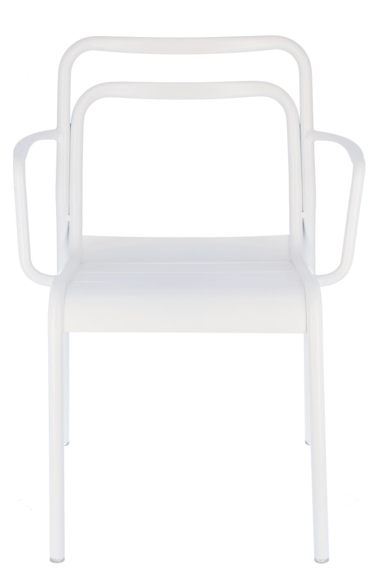 Live fauteuil empilable Outdoor Jan Kurtz Blanc