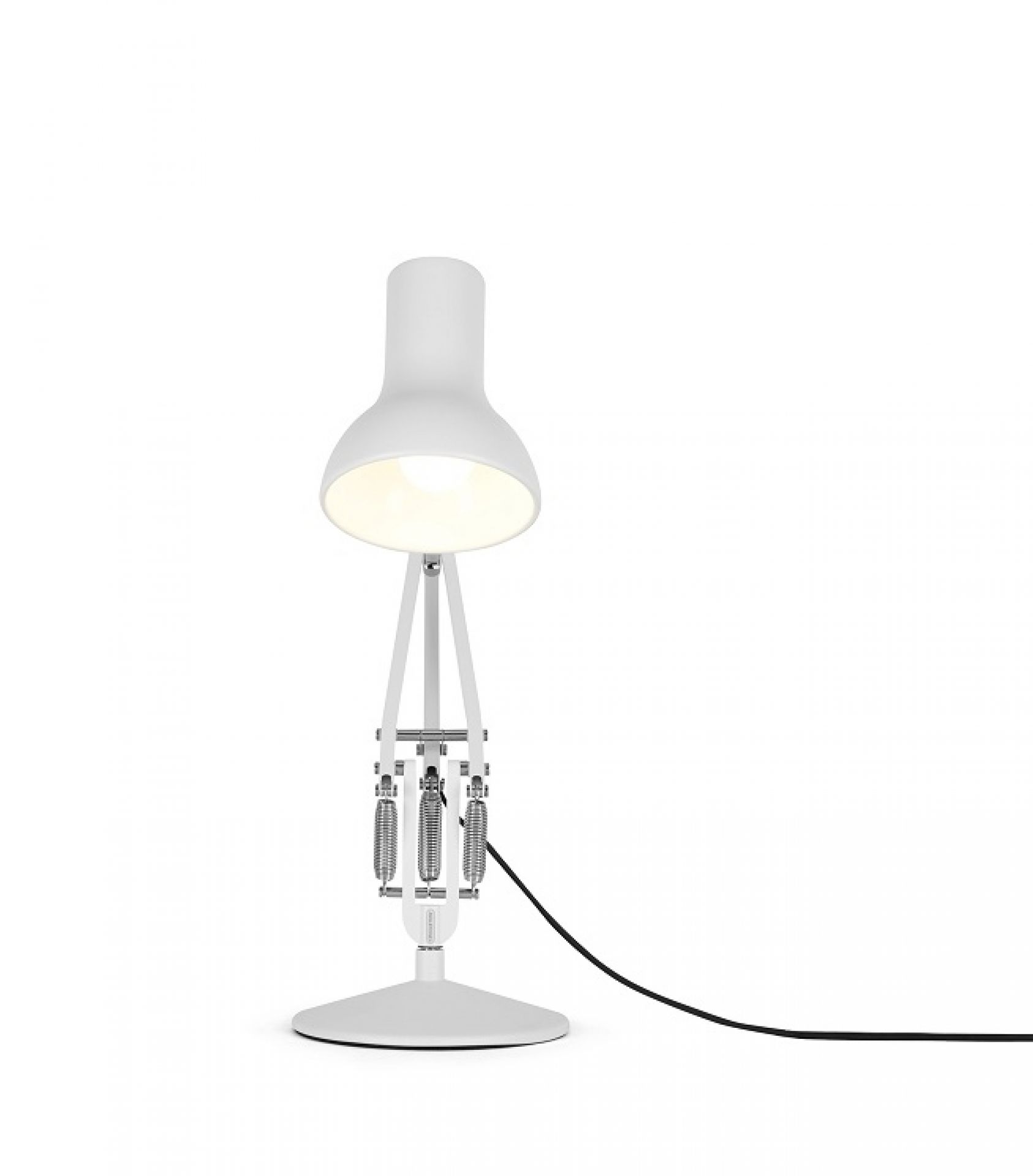 Type 75 Mini Desk lamp lampe de table Anglepoise Alpine blanc