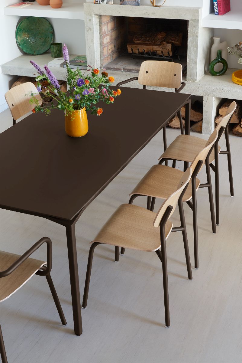 Calvi Table Table de salle à manger d'intérieur 195x95 cm Fermob