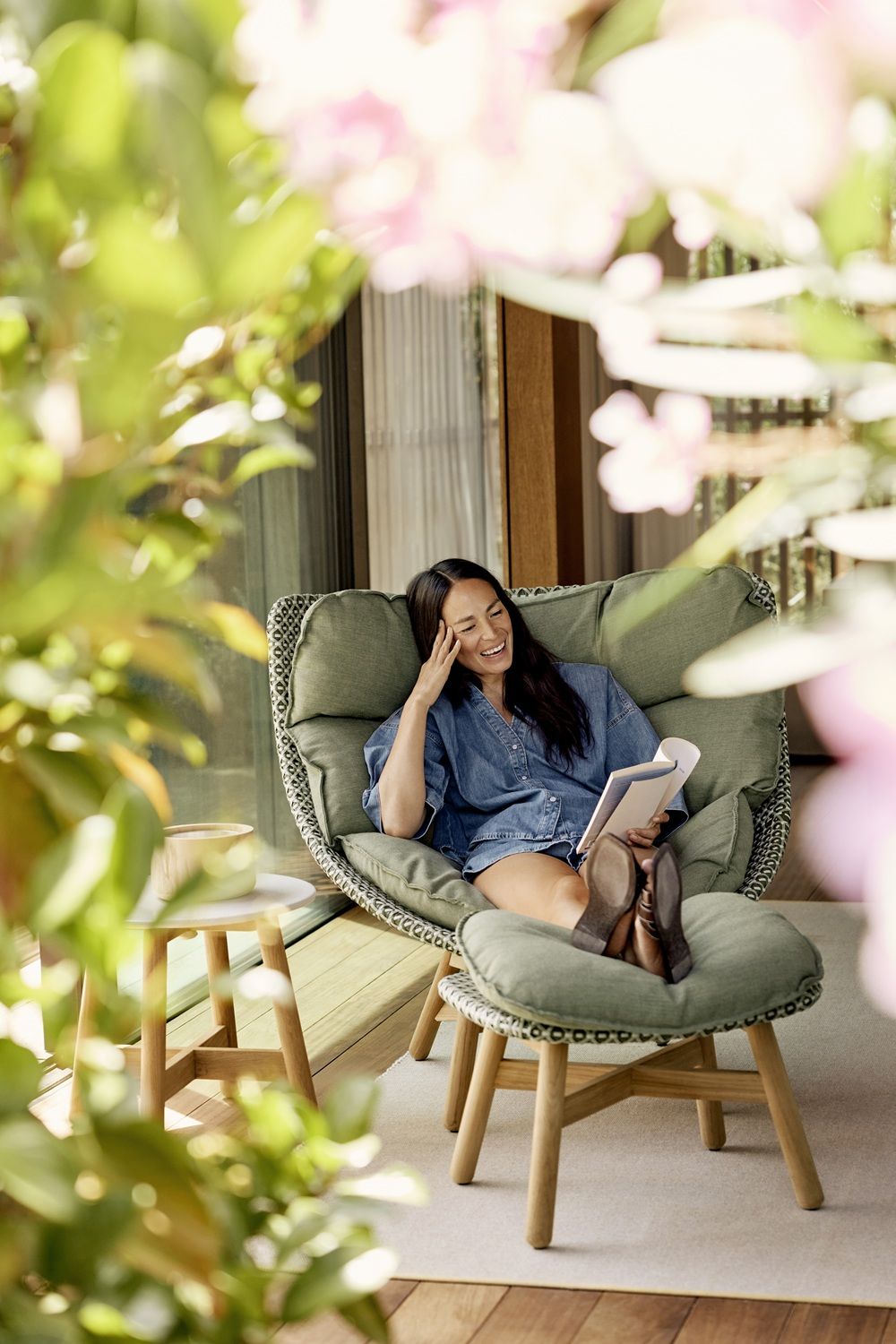 Mbrace Outdoor Wing chair Fauteuil à haut dossier Dedon